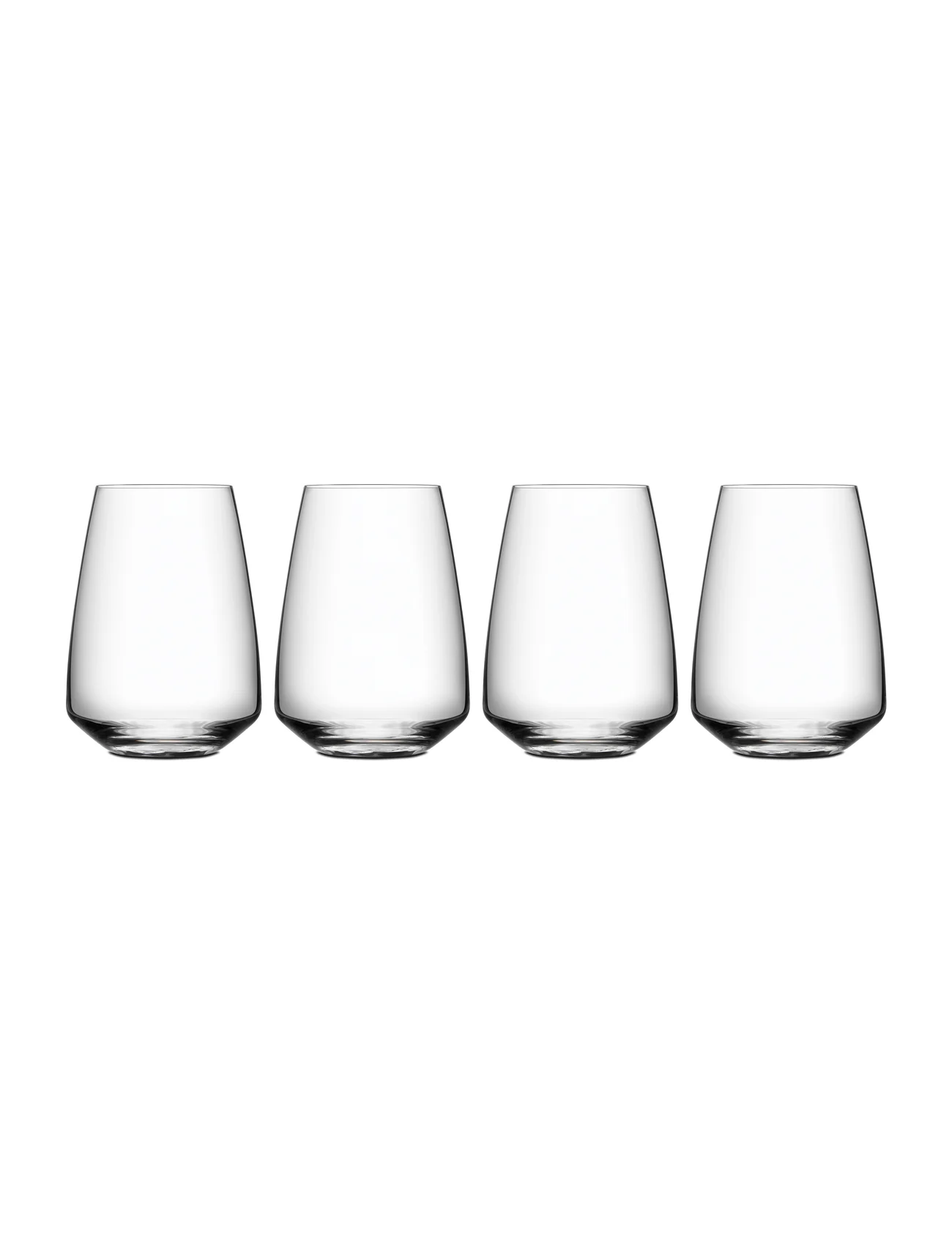 Orrefors - PULSE TUMBLER 4-PACK 35CL - drinking glasses & tumblers - clear - 0