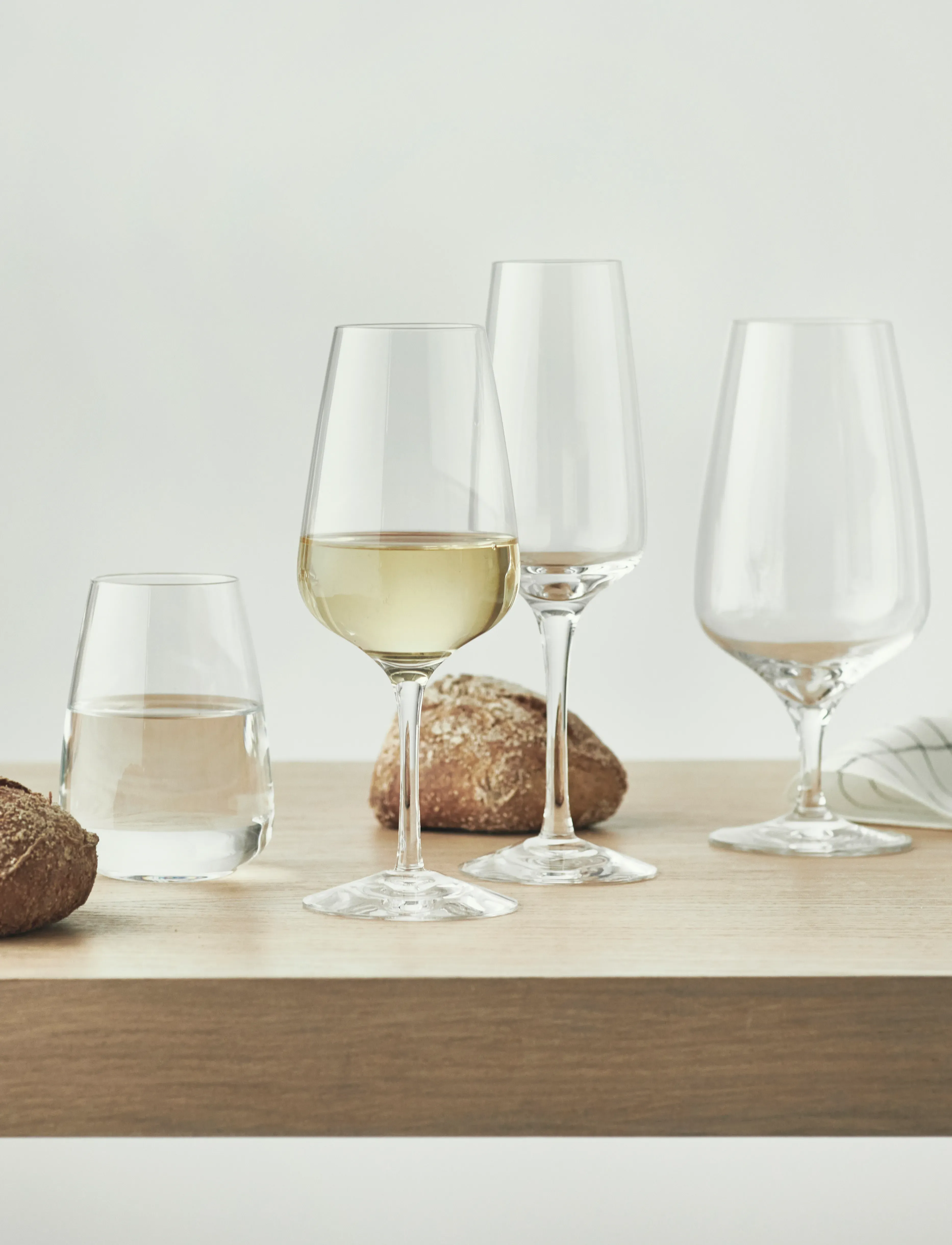 Orrefors Pulse Vinglas 38 Cl, 2-Pak, 38 cl, Nude, Vinglas > Hvidvinsglas, Unisex