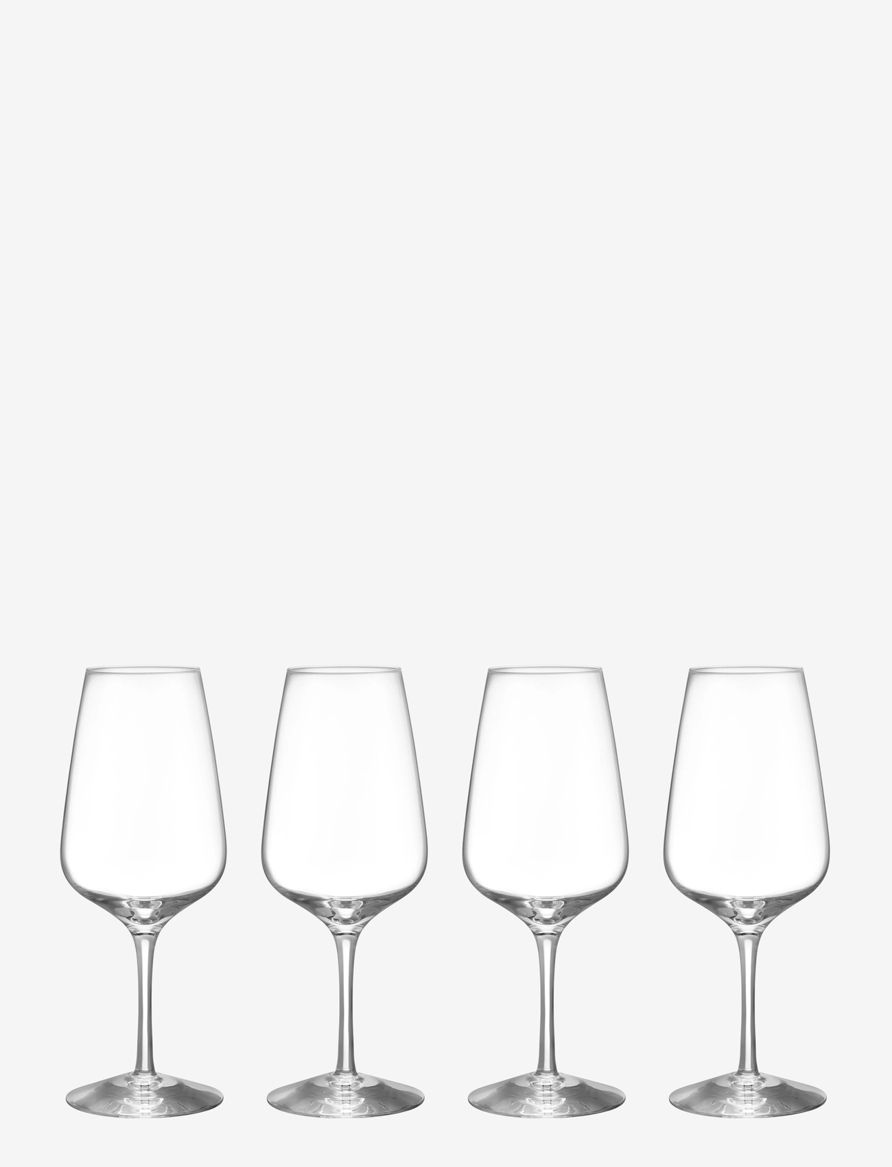 Orrefors - Pulse wine glass 38cl 4-pack - valge veini pokaalid - clear - 2