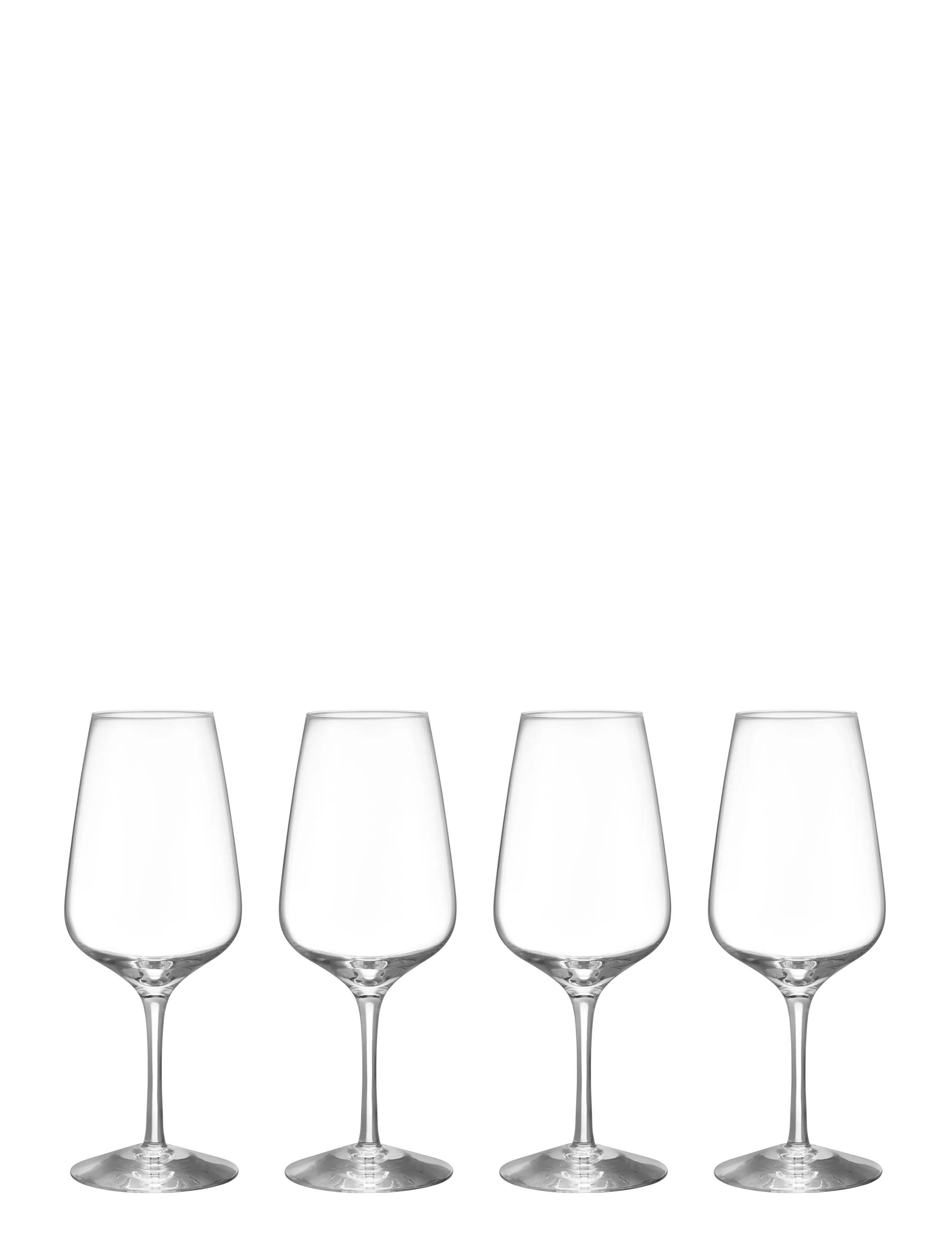 Orrefors - Pulse wine glass 38cl 4-pack - kieliszki do białego wina - clear - 2