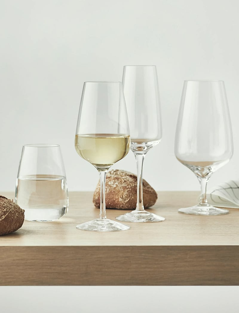 Orrefors - Pulse wine glass 38cl 4-pack - weißweingläser - clear - 0