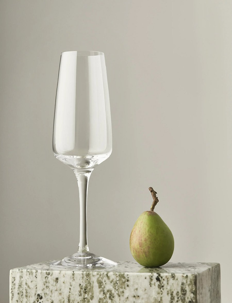 Orrefors - Pulse champagne glass 28cl 4-pack - clear - 0