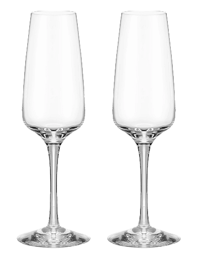 Orrefors Pulse champagneglass 28cl 2-pack - Sektgläser - CLEAR / undefined