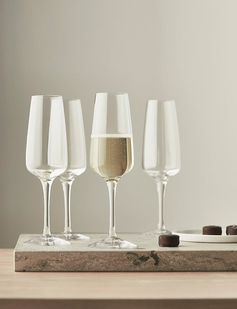 Orrefors - Pulse champagneglass 28cl 2-pack - sektgläser - clear - 0