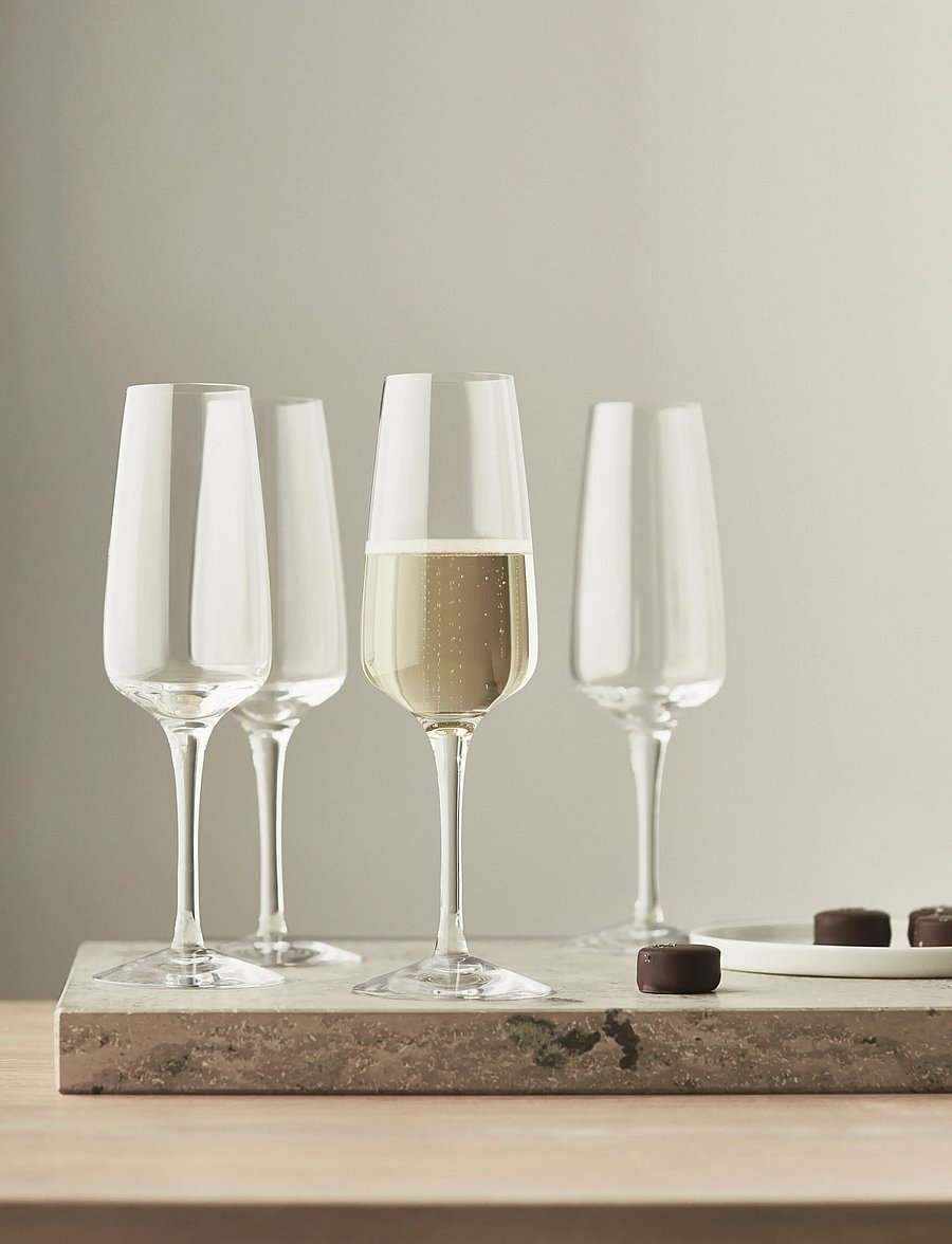 Orrefors - Pulse champagneglass 28cl 2-pack - madalaimad hinnad - clear - 1