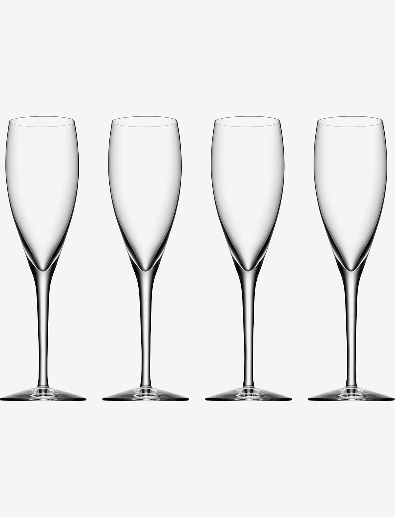 Orrefors - MORE CHAMPAGNE 4-PACK 18CL - champagneglas - clear - 0