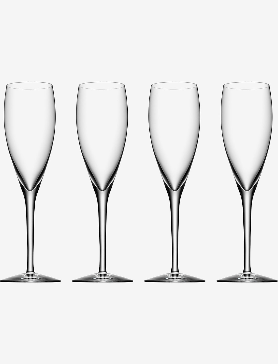Orrefors - MORE CHAMPAGNE 4-PACK 18CL - sektgläser - clear - 0