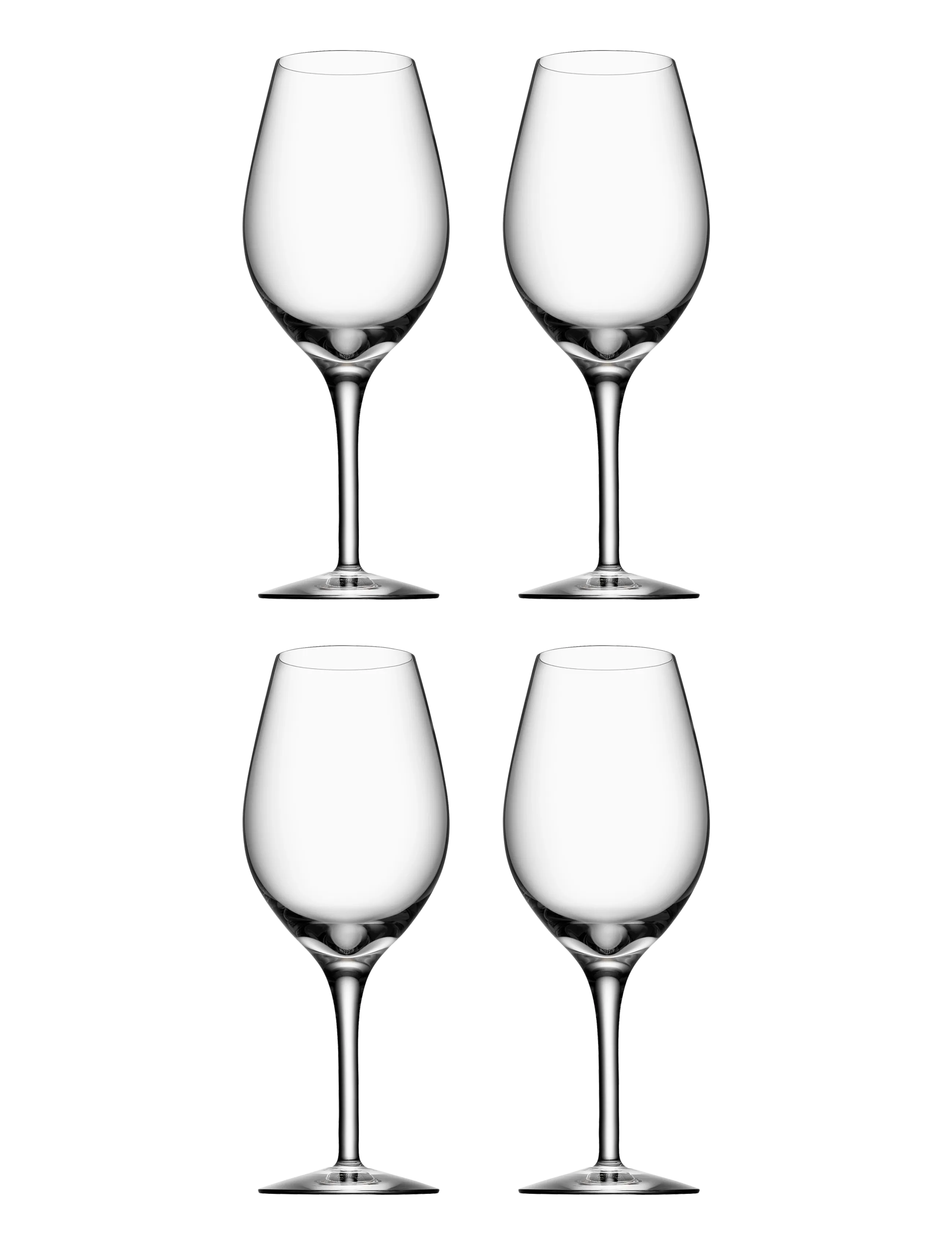 ORREFORS Mere Vin 4-Pak 44Cl CLEAR - 44 CL - Unisex