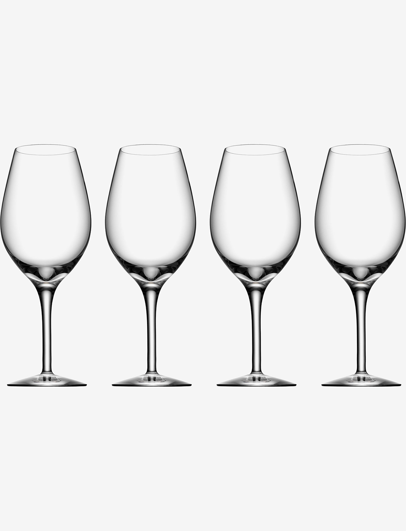 Orrefors - MORE Wine 4-PACK 44CL - white wine glasses - clear - 0