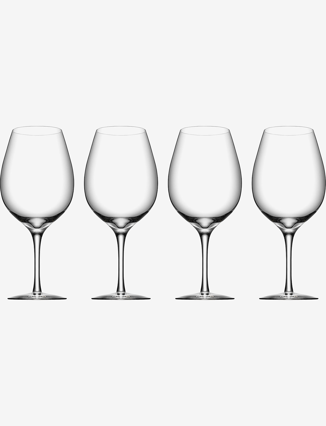 Orrefors - MORE Wine XL 4-PACK - rotweingläser - clear - 0