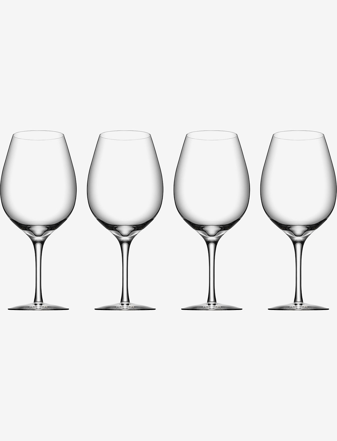 Orrefors - MORE Wine XL 4-PACK - rotweingläser - clear - 0