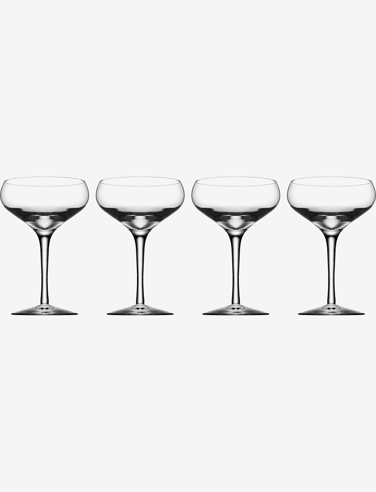 Orrefors - MORE COUPE 4-PACK 21CL - champagneglazen - clear - 0