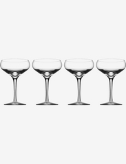 Orrefors - MORE COUPE 4-PACK 21CL - champagne glasses - clear - 0