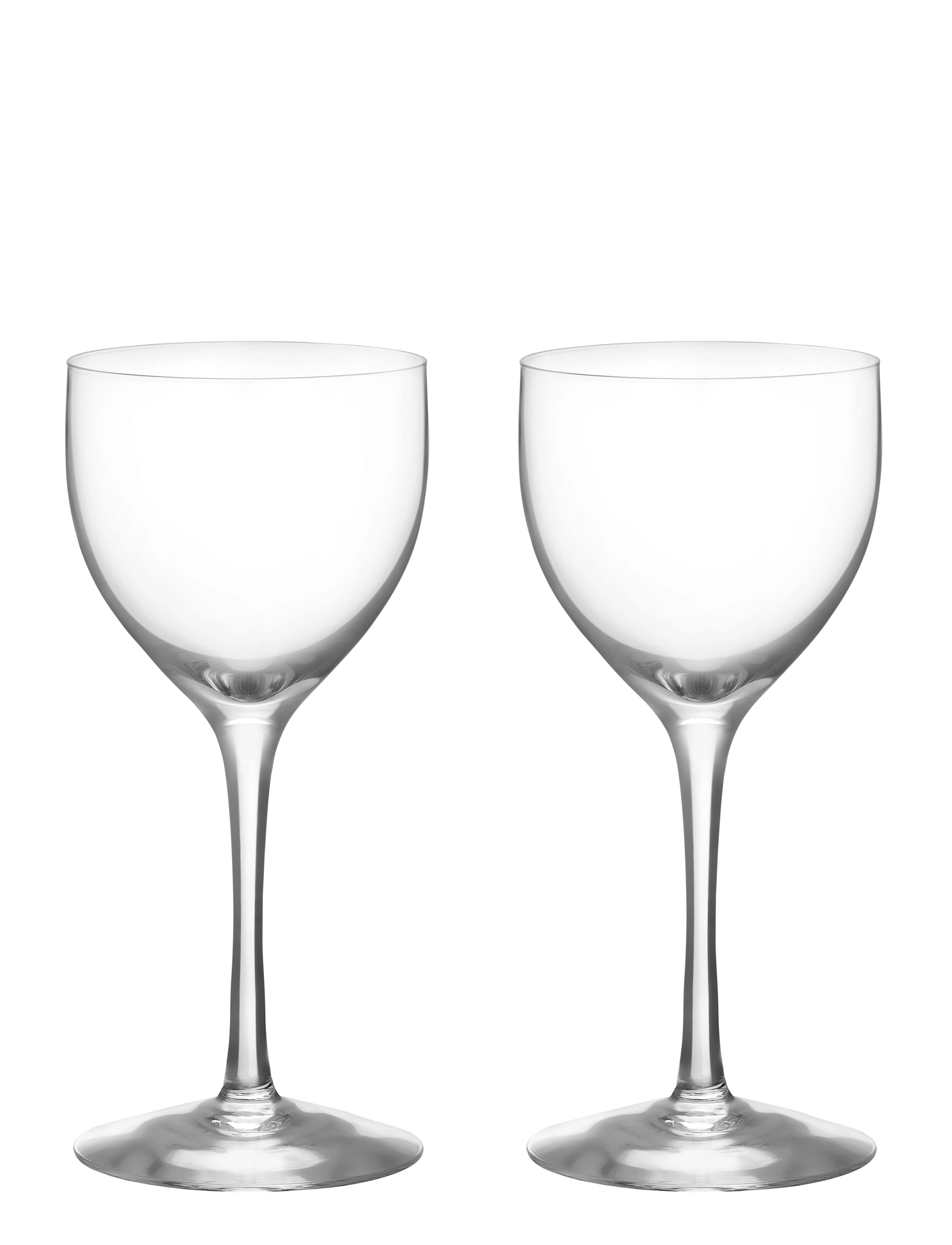 ORREFORS More Nick & Nora-Glas 17 Cl, 2-Pak CLEAR - 17 CL - Unisex