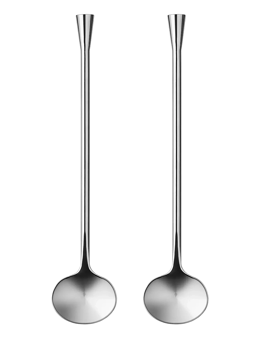 Orrefors - CITY SPOON 2-PACK - tee- ja kohvilusikad - silver - 0