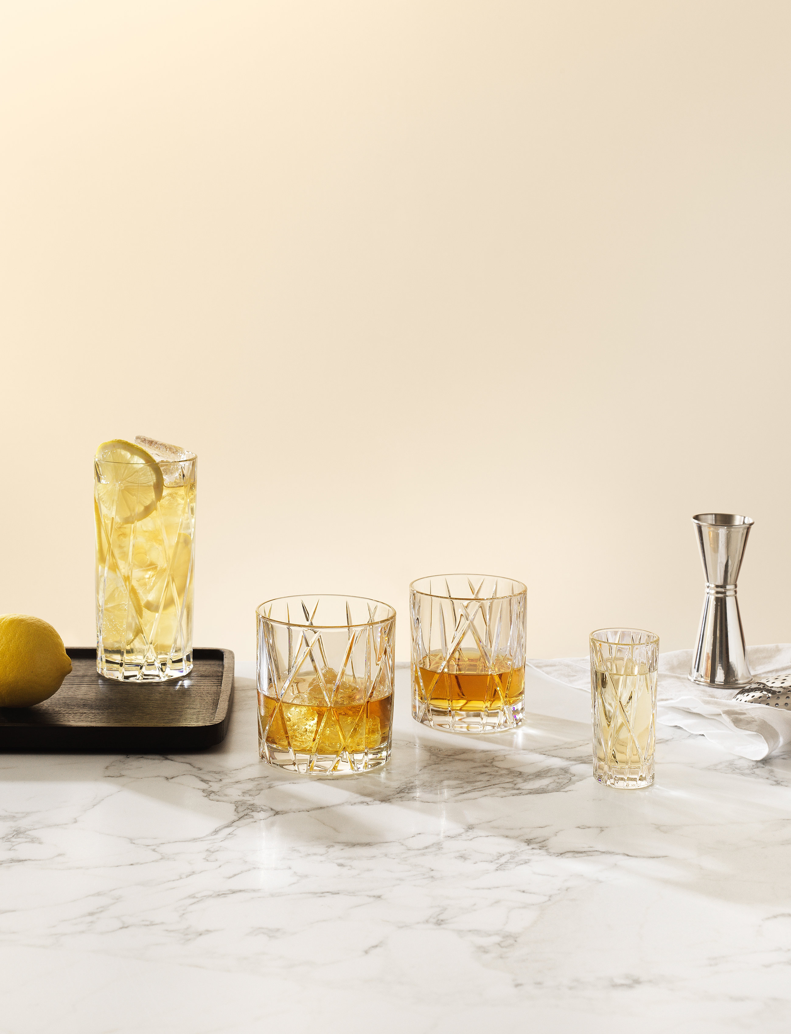 Orrefors City Highball 4-Pack 37Cl, 37 CL, Glass, Nackt - Cocktail Homeware