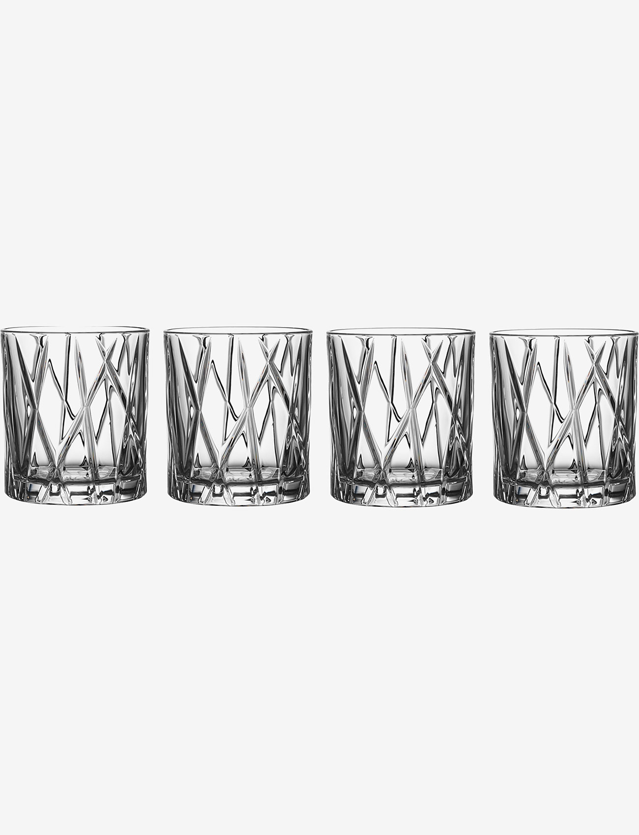 Orrefors - CITY OF 4-PACK 25 CL - whisky & cognacglas - clear - 0
