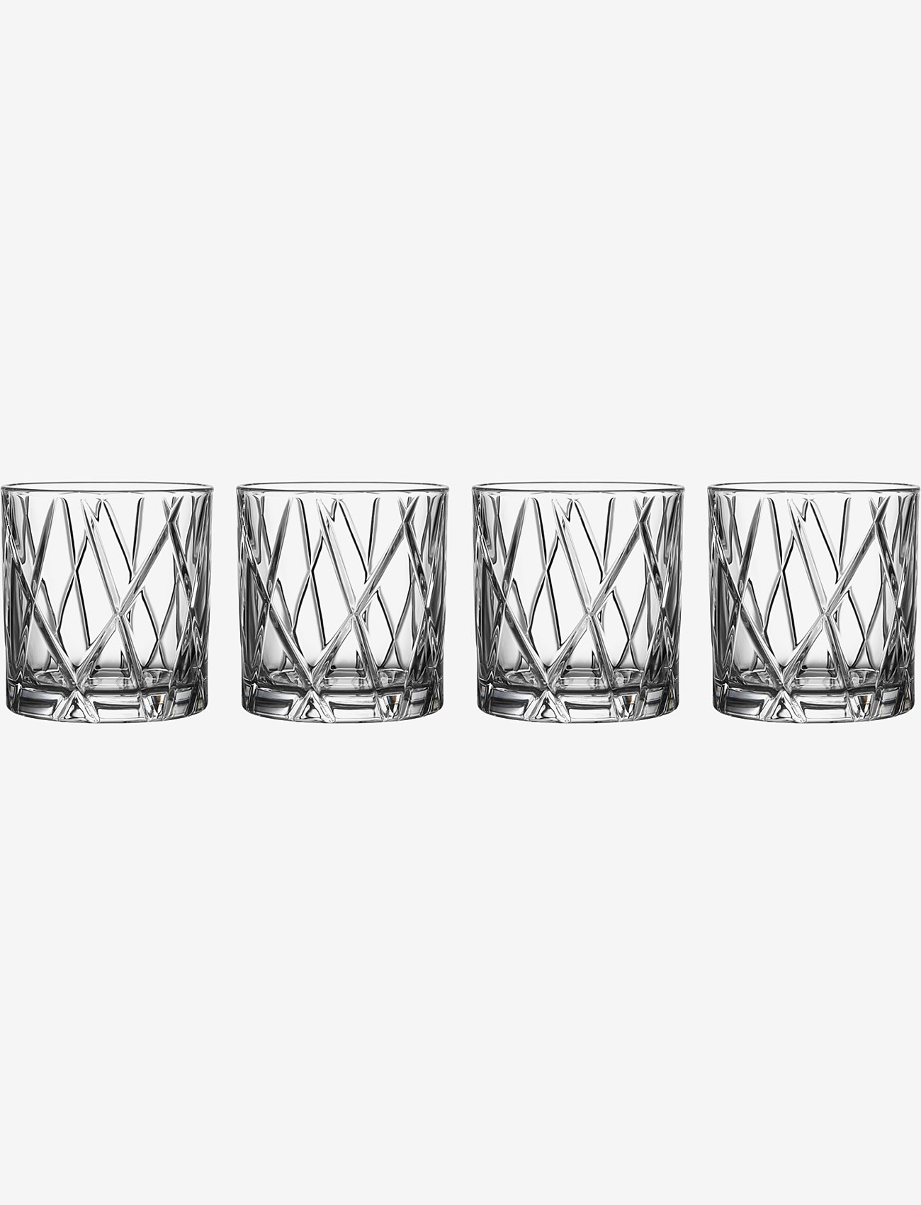 Orrefors - CITY DOF 4-PACK 34 CL - osta hinna alusel - clear - 0
