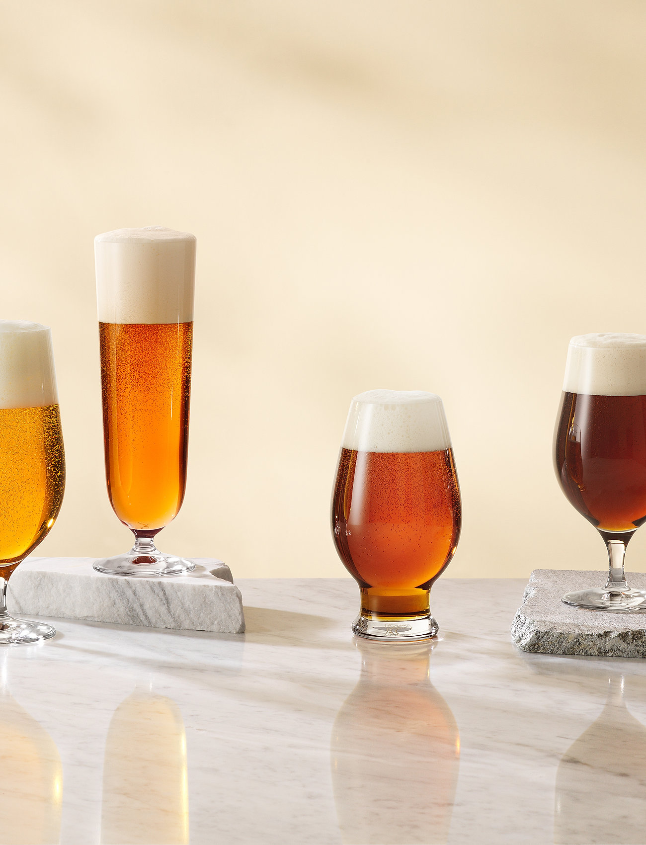Orrefors Beer Taster 4-Pak 47 Cl, CL, Glass, Nackt - Homeware