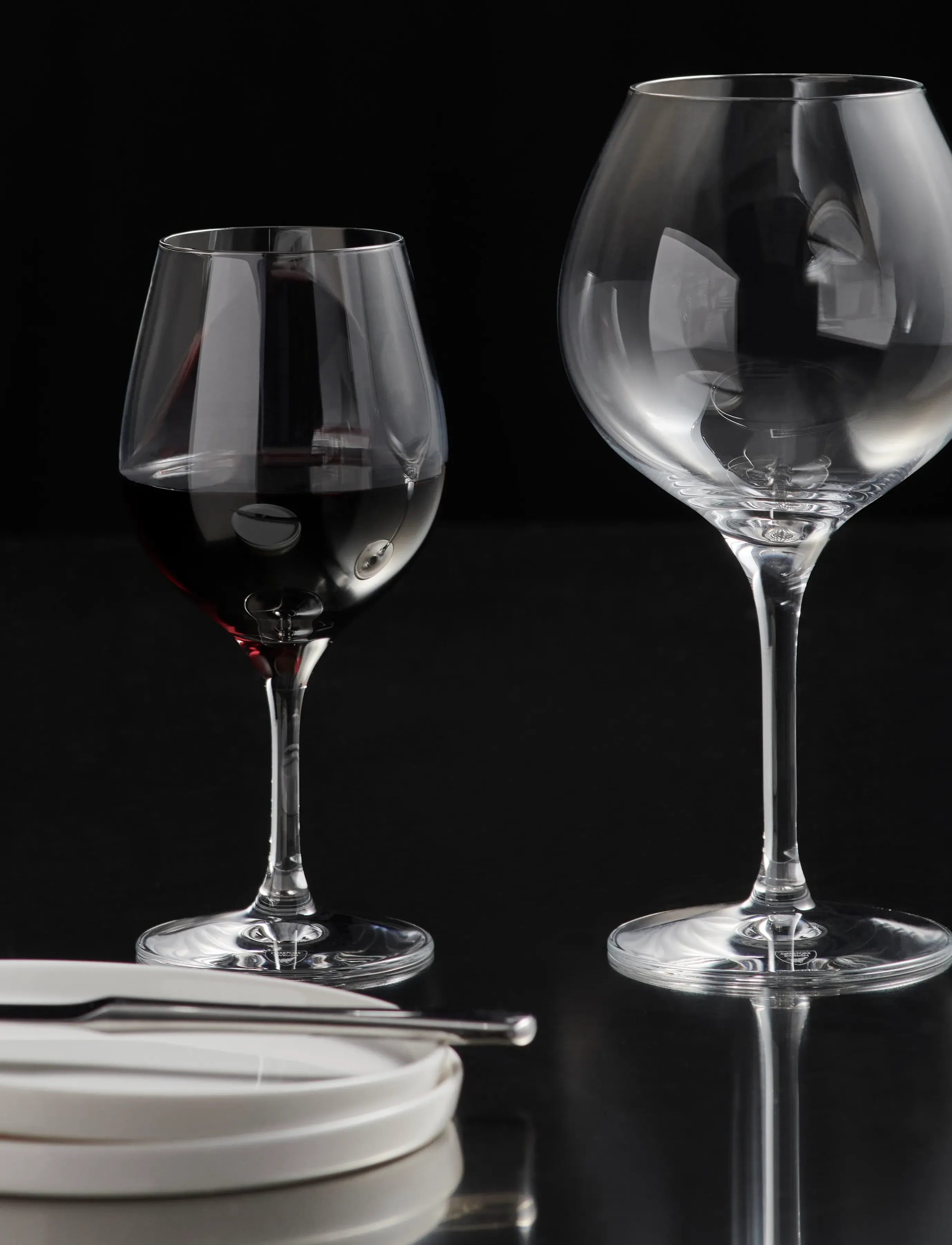 Orrefors - More Bistro vinglas 31cl 2-pack - rødvinsglass - clear - 3