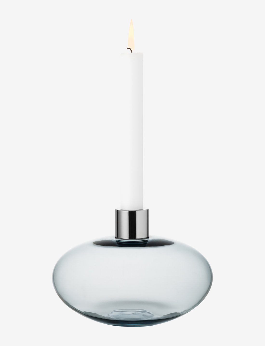 Orrefors - PLUTO CANDLESTICK - kerzenständer - grey - 0