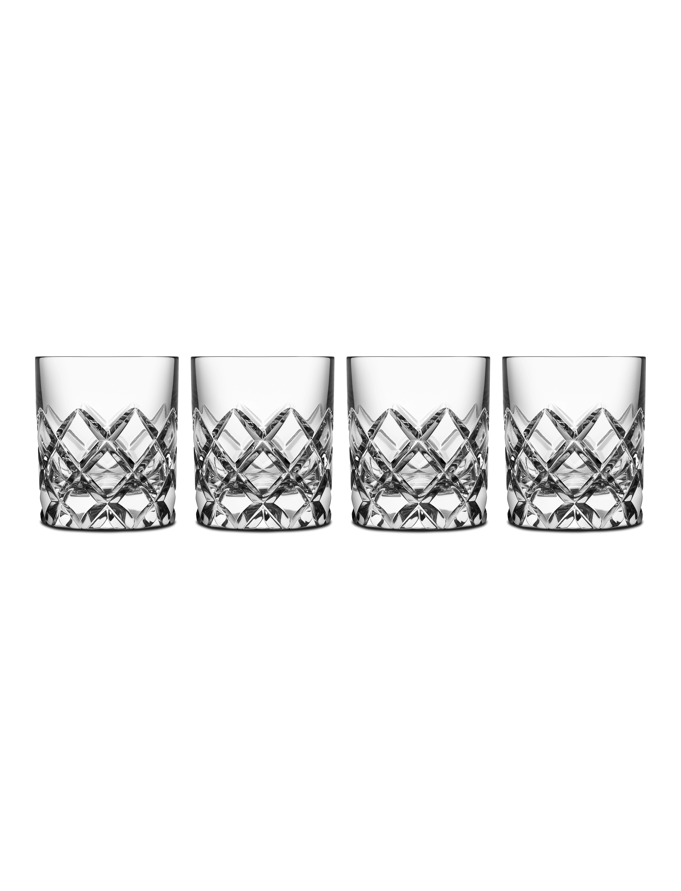 Orrefors Sofiero, 25 Cl, 4-Pak, CL, Glass, Nackt - Whiskey & Cognac Homeware