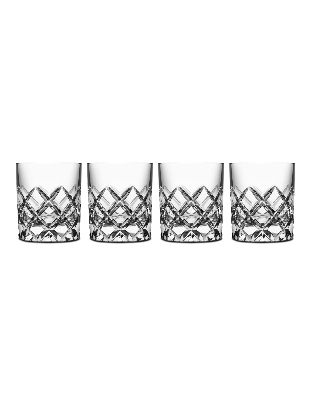 Orrefors - SOFIERO OF 25CL 4-PACK - whisky & cognacglas - clear - 0