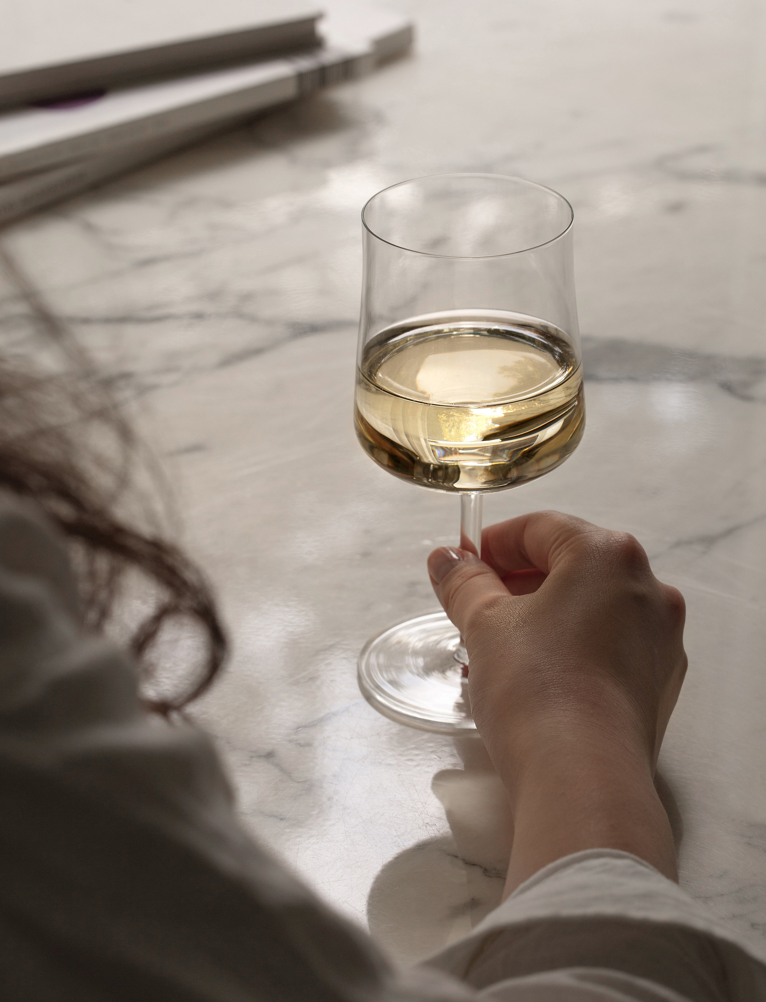 Orrefors Informal Lille Glas 28 Cl, 2 Stk., CL, Glass, Nackt - Wine Homeware