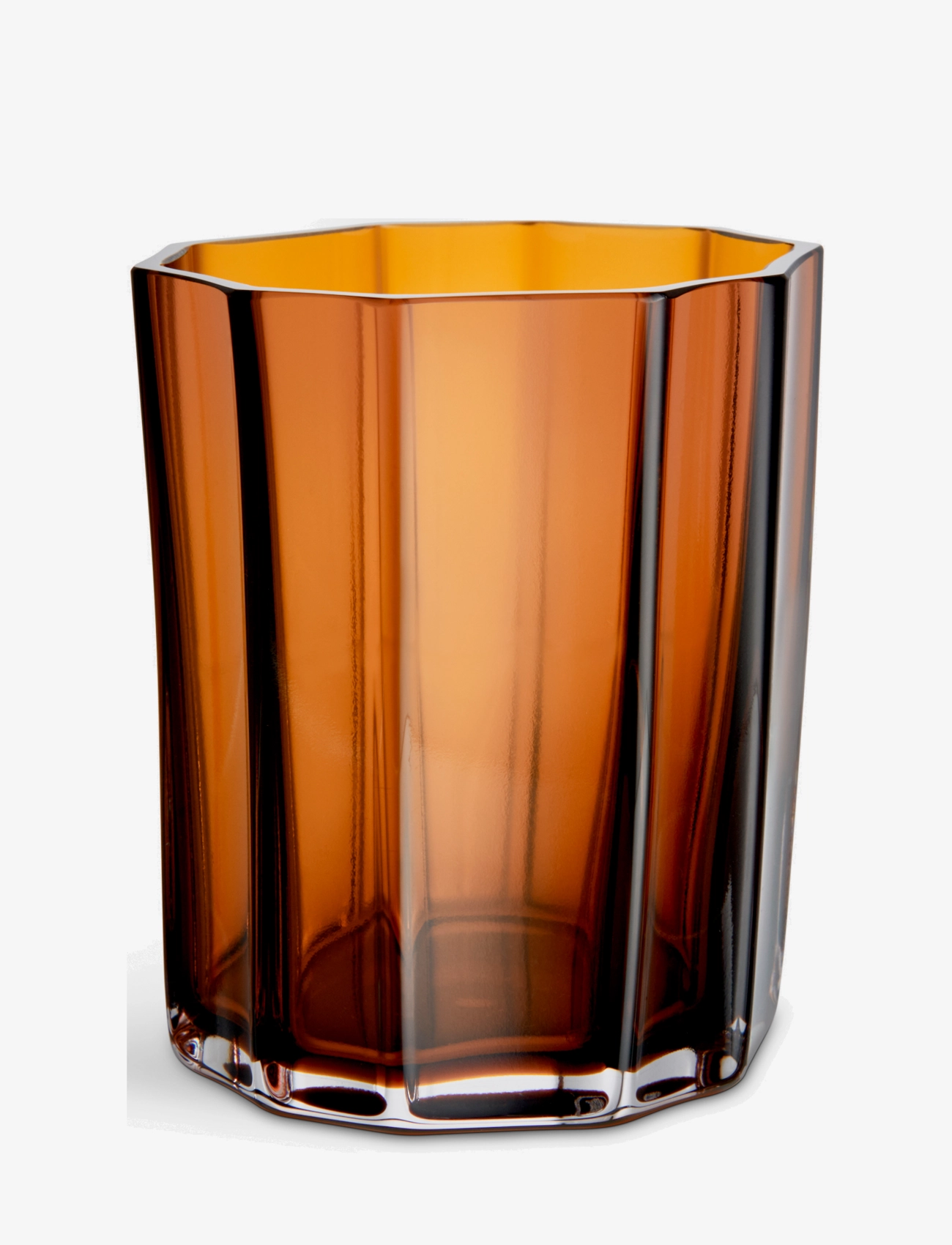 Reed ljuslykta bärnsten 85mm - AMBER