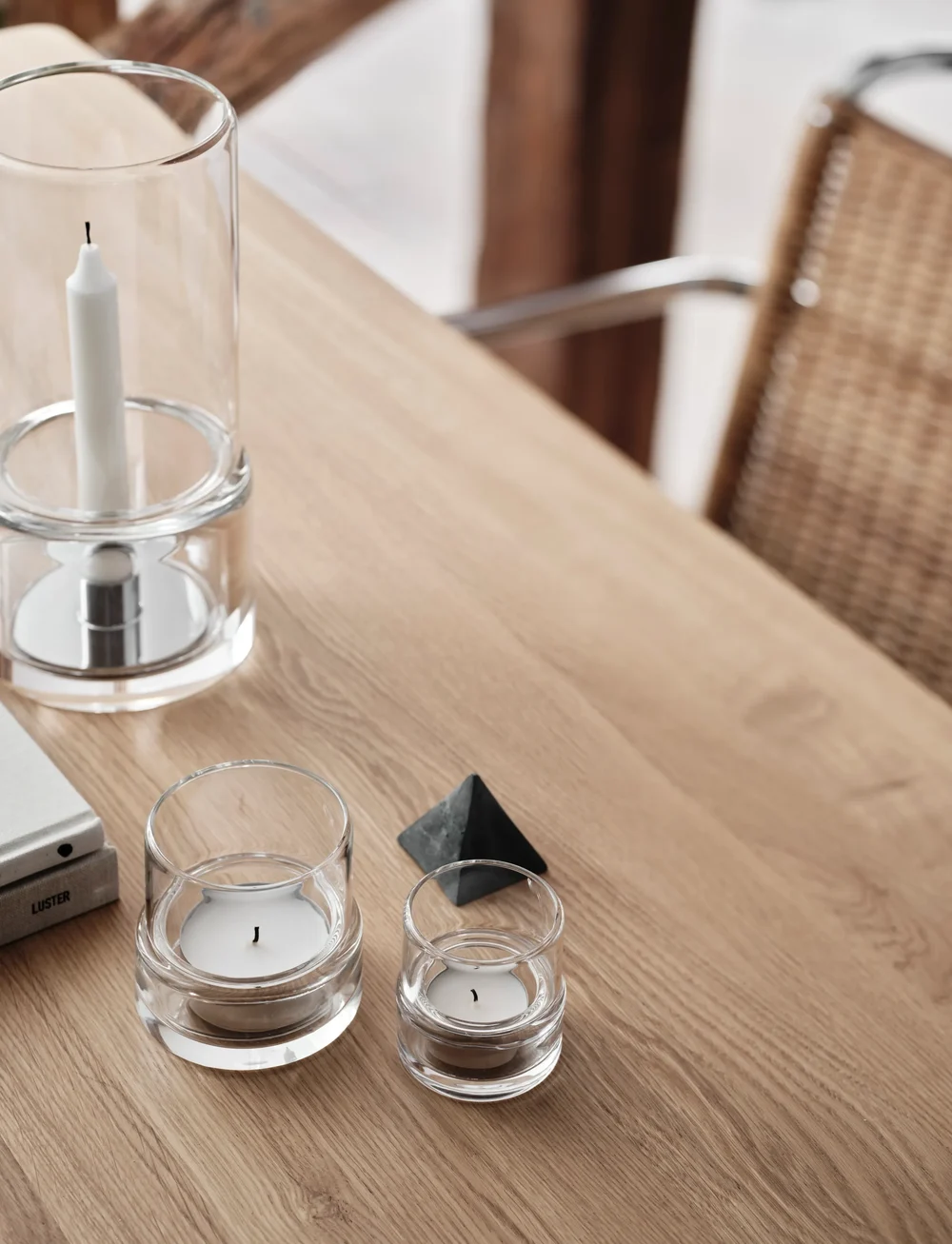 Orrefors - Tou ljuslykta - kynttilälyhdyt - clear - 1