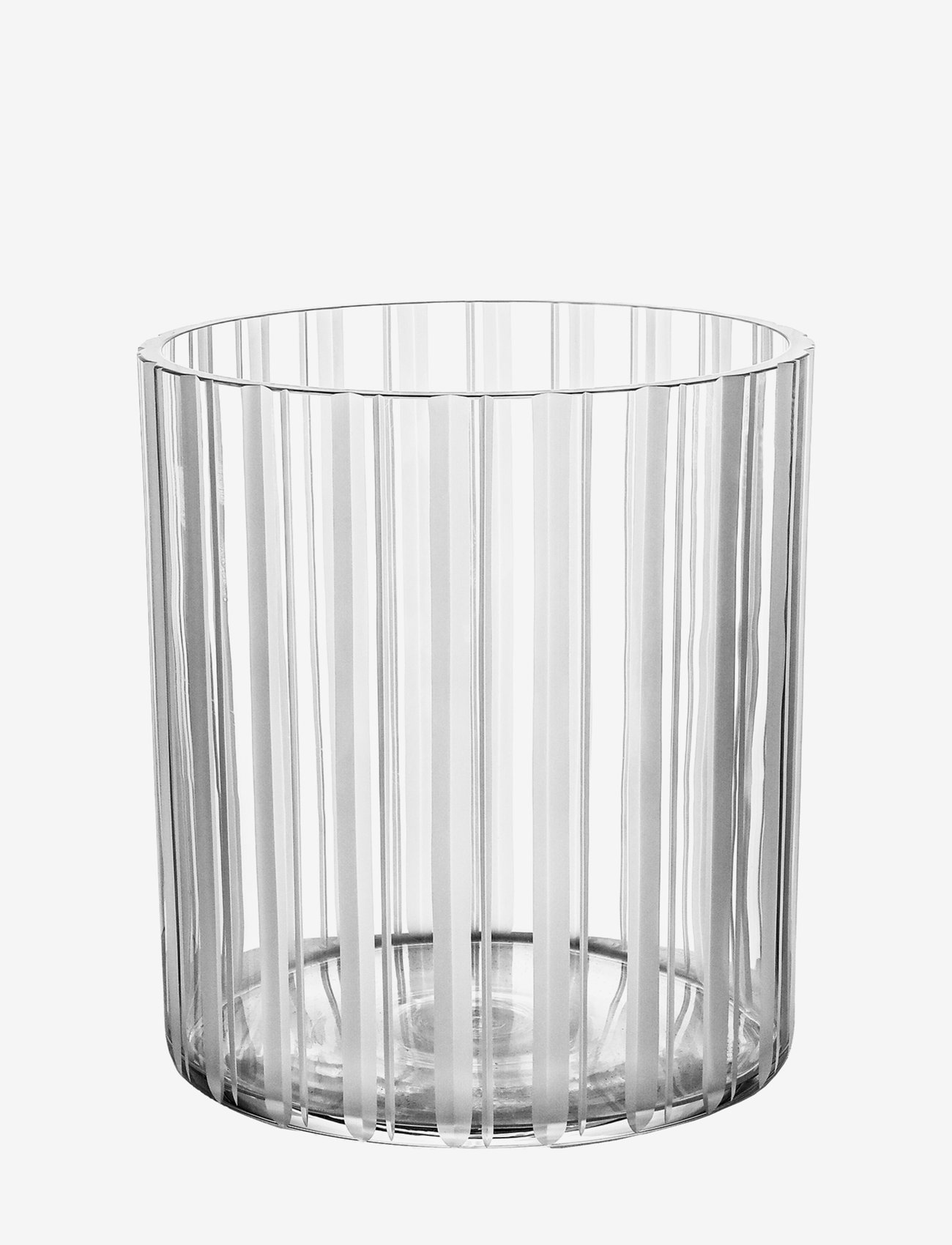 Orrefors - CUT IN NUMBER VASE STRIPES - clear - 0