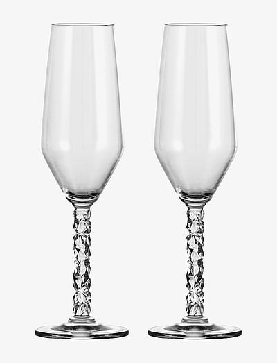 Orrefors CARAT CHAMPAGNE FLUTE 24CL 2-PACK - Sektgläser - CLEAR / undefined