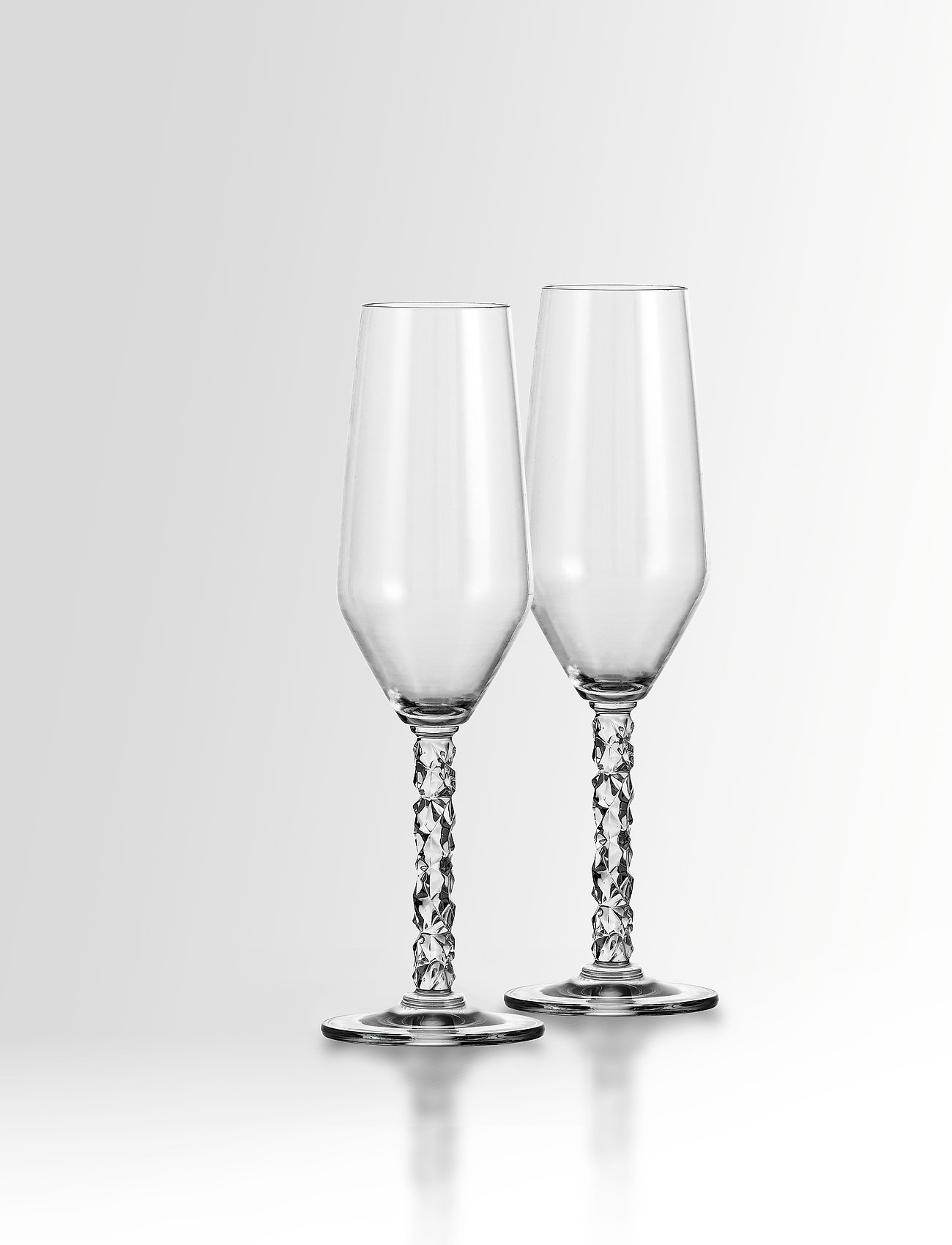 Orrefors - CARAT CHAMPAGNE FLUTE 24CL 2-PACK - champagneglas - clear - 1