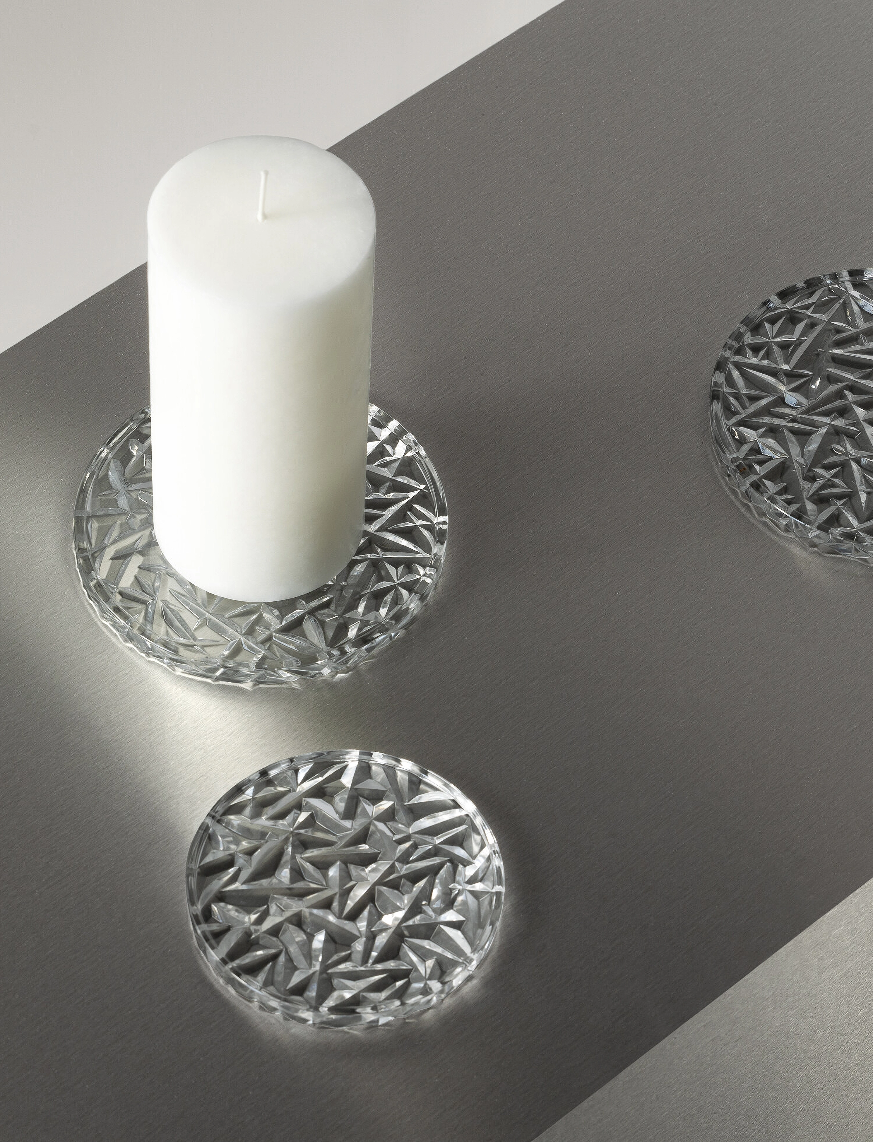Orrefors - CARAT COASTER D 100MM 2-P - osta hinna alusel - clear - 2