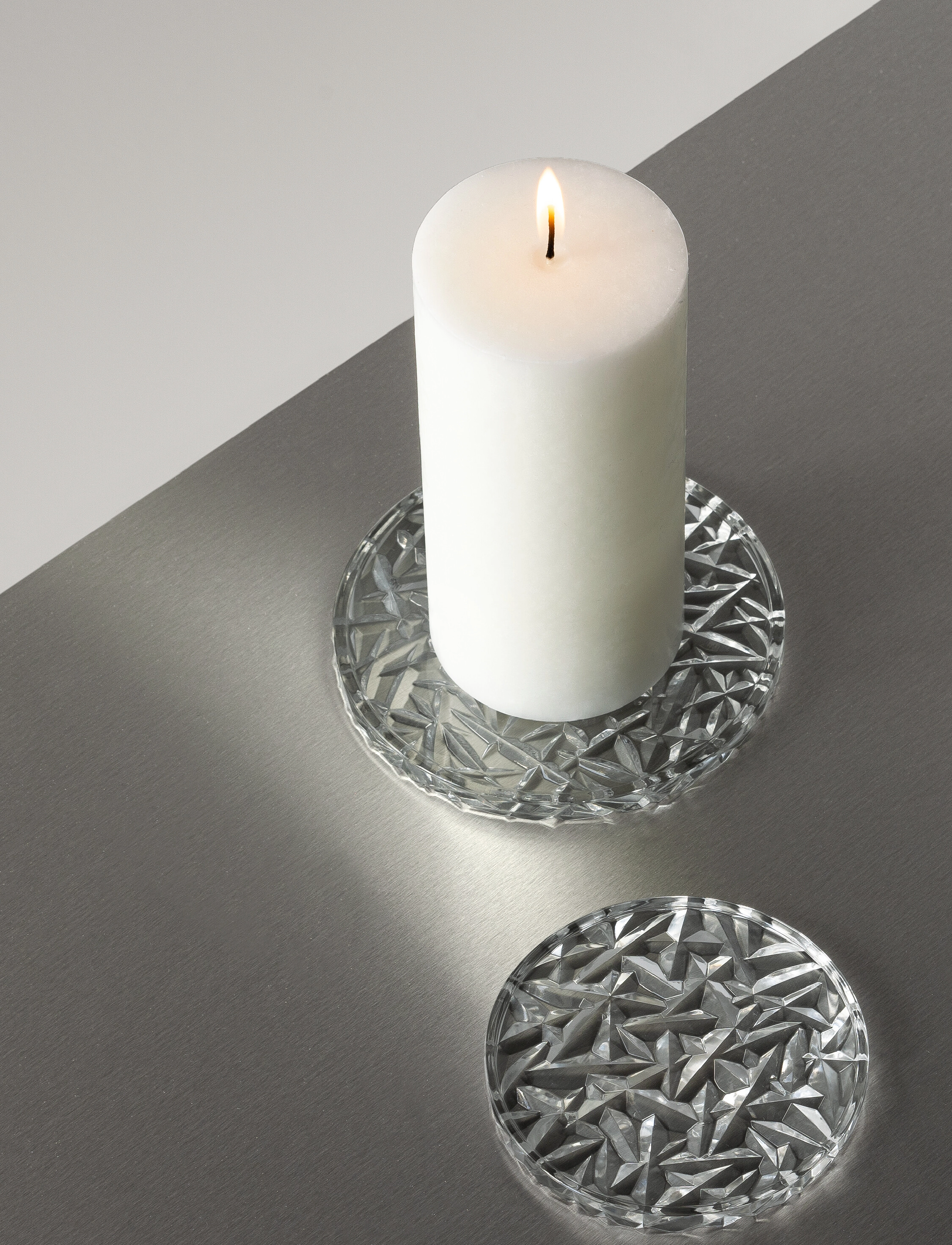 Orrefors - CARAT COASTER D 125MM - laveste priser - clear - 4