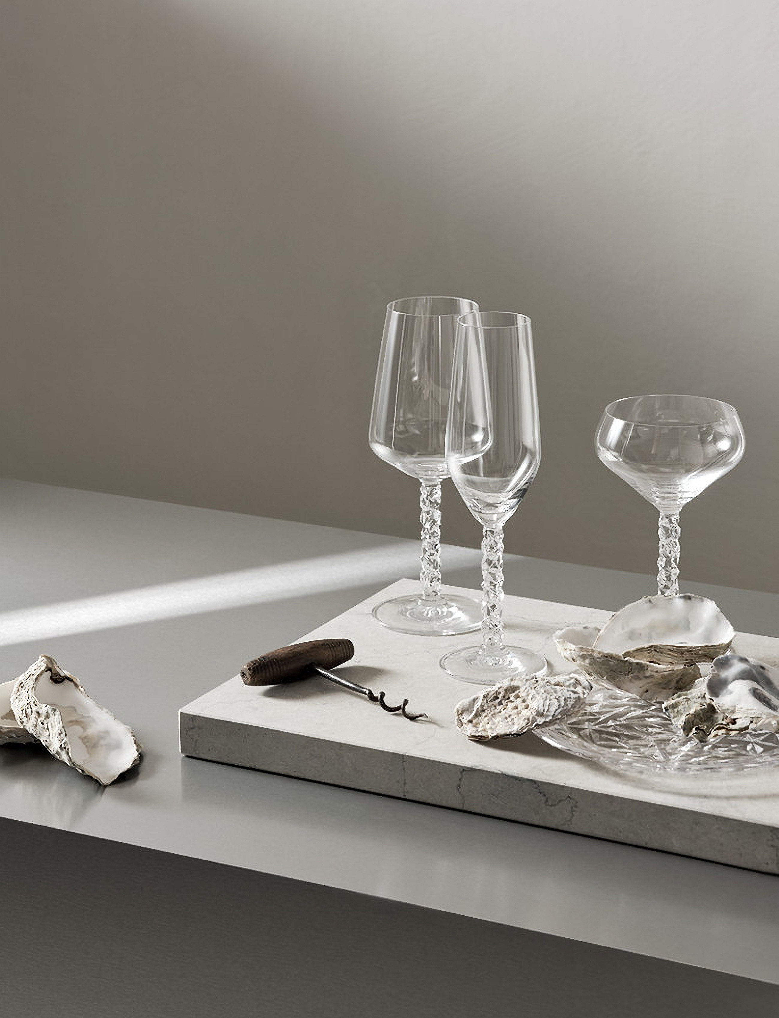 Orrefors Carat Coupe 25Cl 2-Pack, 25 CL, Wine Glass, Nackt - White Glasses, Homeware