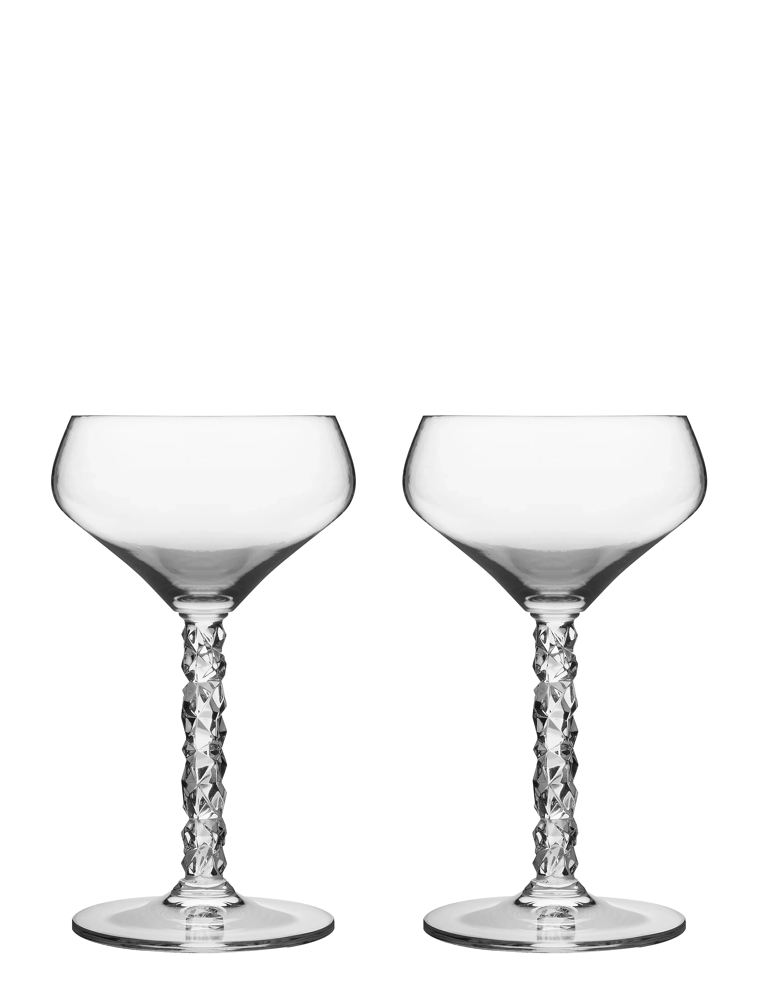 ORREFORS Carat Coupe 25Cl 2-Pack CLEAR - 25 CL - Unisex