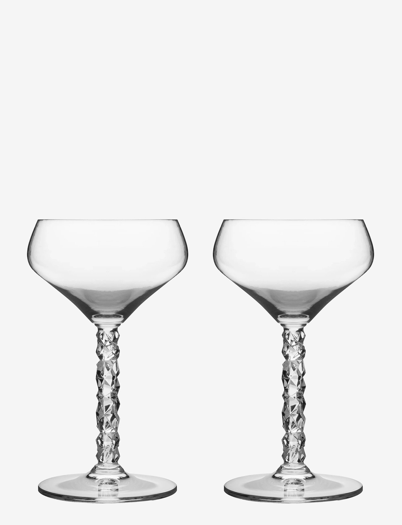 Orrefors - CARAT COUPE 25CL 2-Pack - vitvinsglas - clear - 0