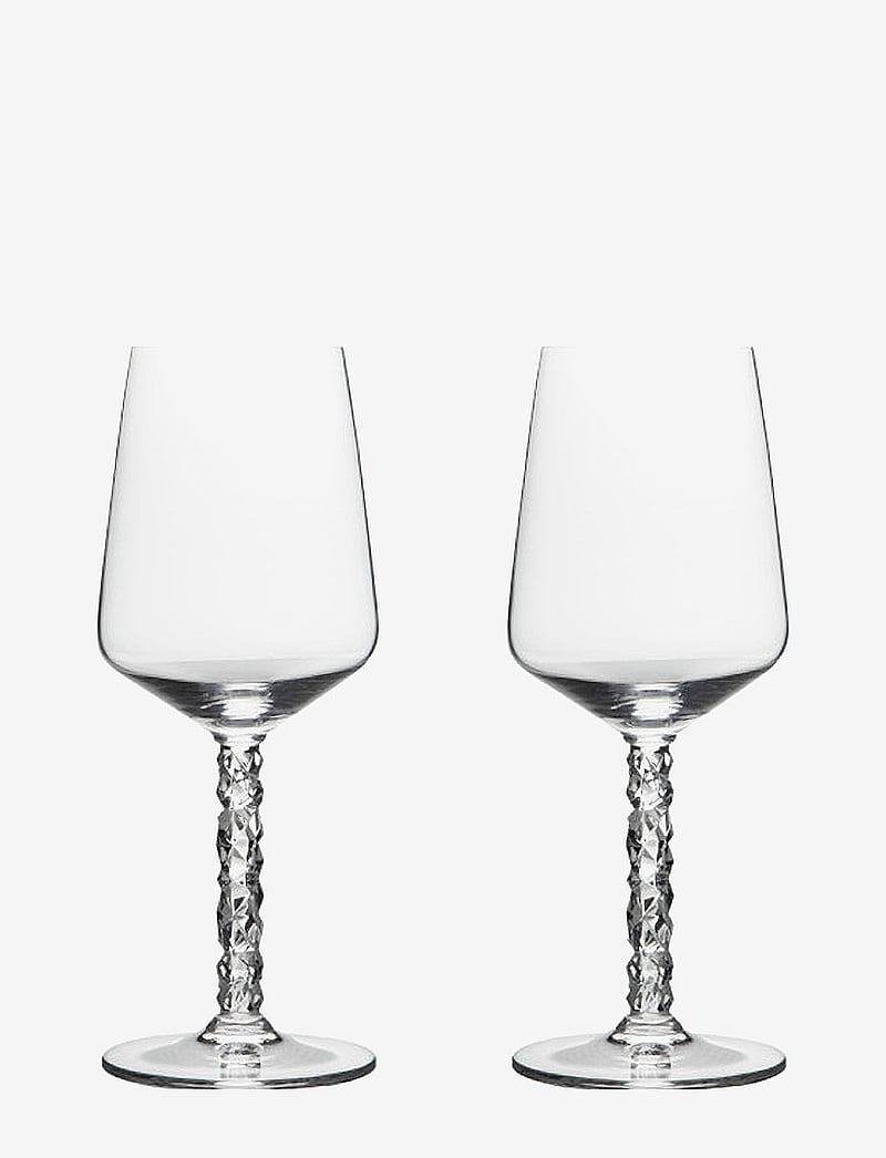 Orrefors - CARAT WINE 44CL 2-Pack - valge veini pokaalid - clear - 0