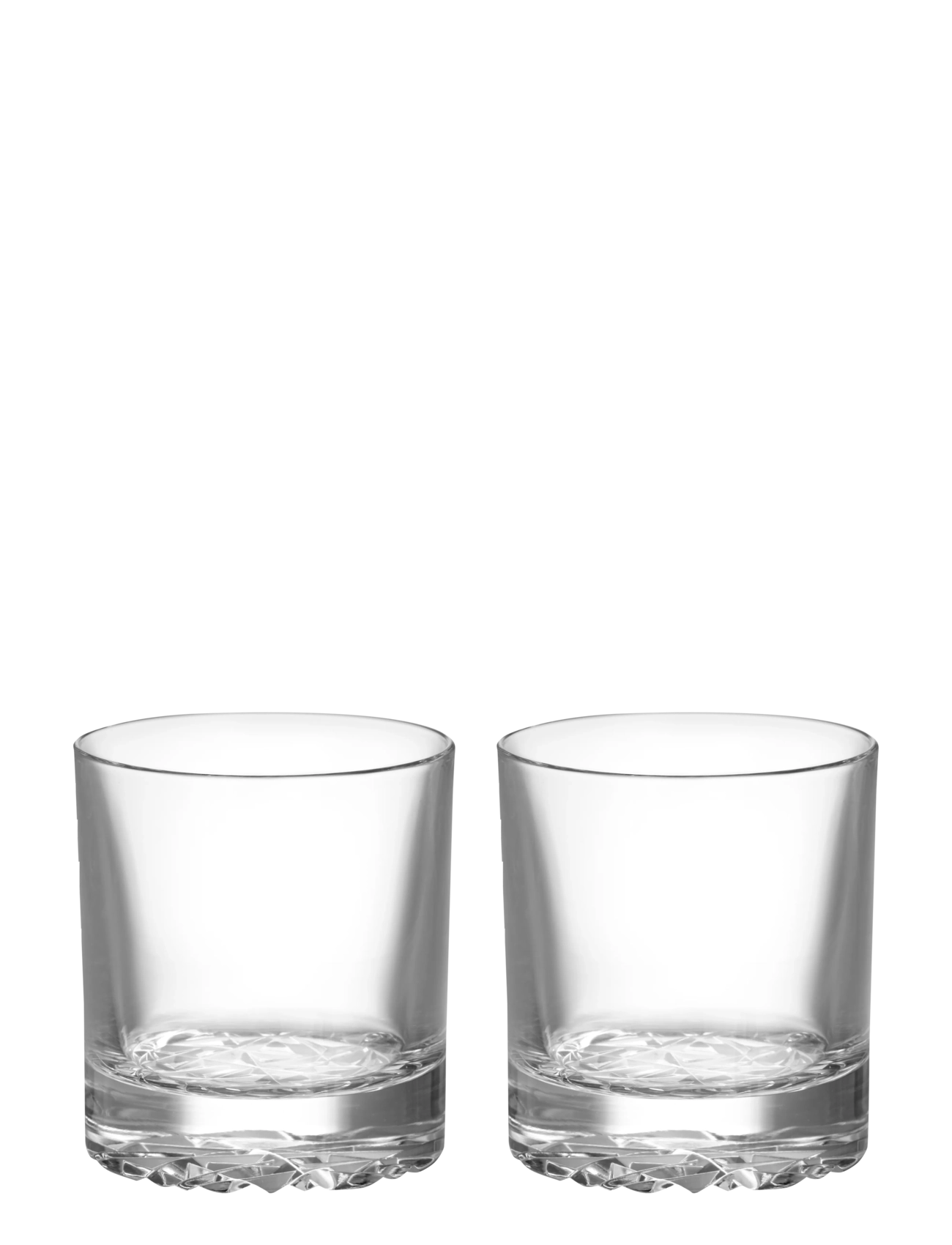 Orrefors Carat double old fashioned glas 28cl 2-pack - Borddækning - CLEAR / undefined