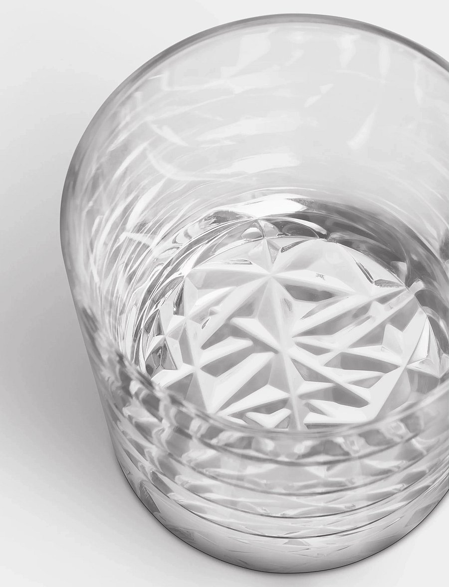Orrefors - Carat double old fashioned glas 28cl 2-pack - viski- ja konjakiklaasid - clear - 1