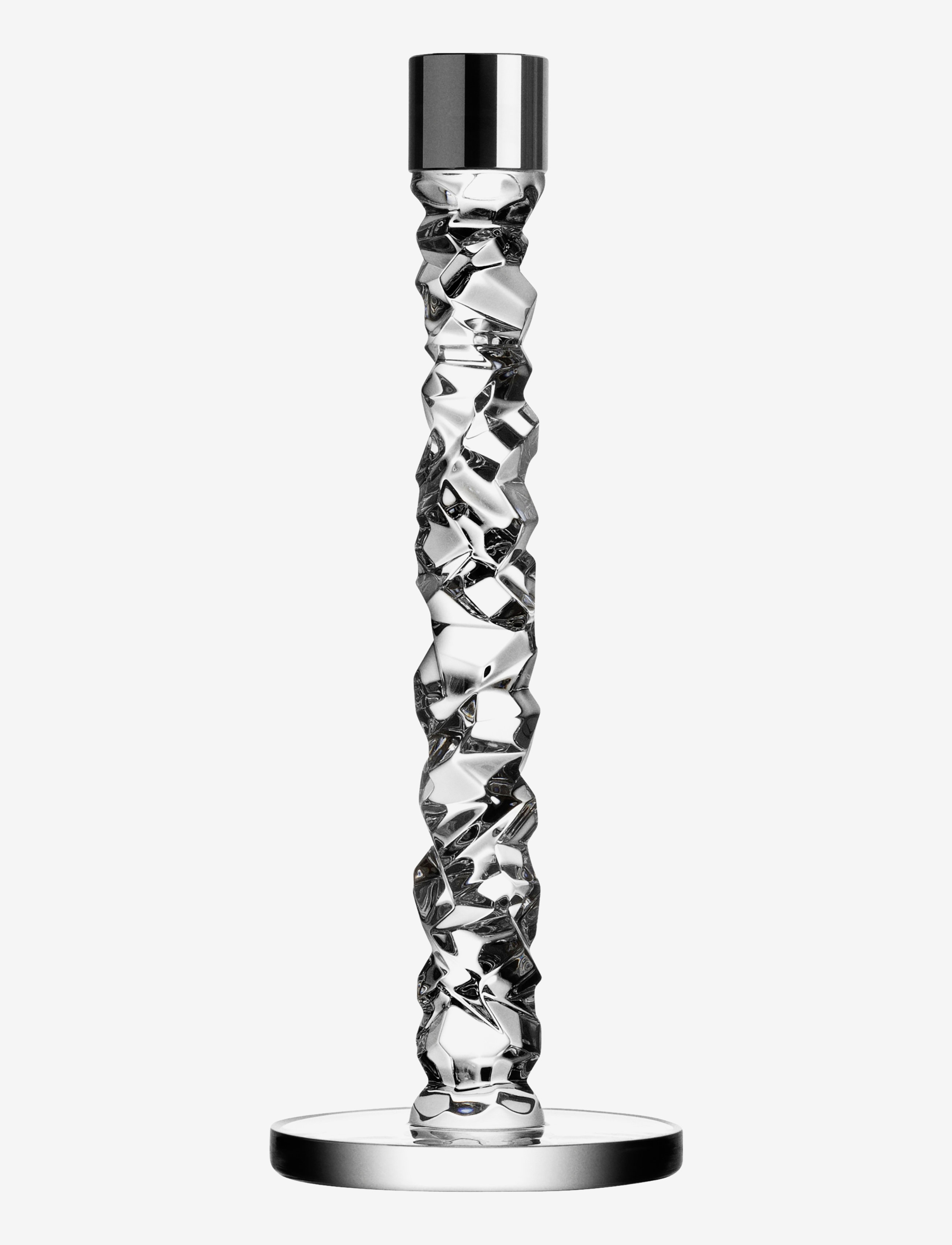 ORREFORS Carat Lysestage CLEAR - H29.7CM - Unisex
