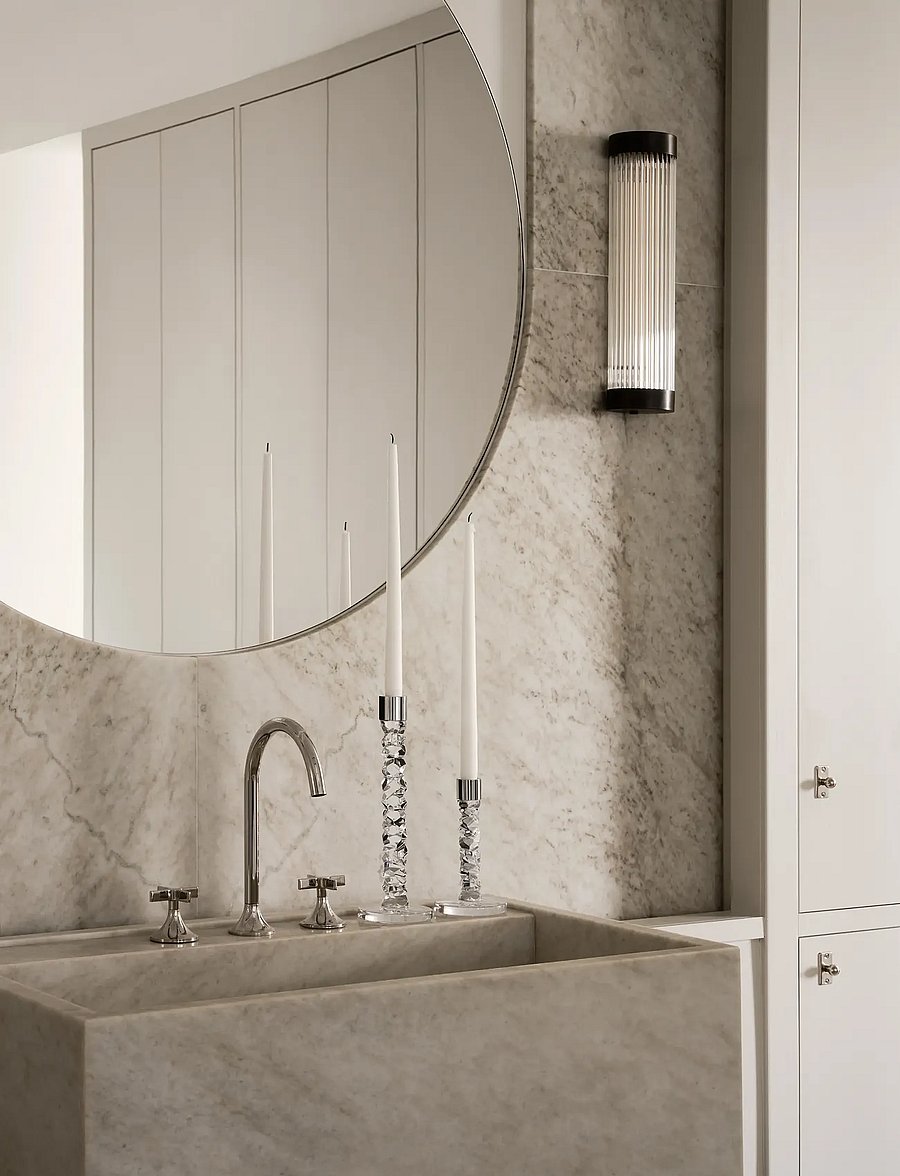 Orrefors - CARAT Candlestick - svečturi - clear - 0