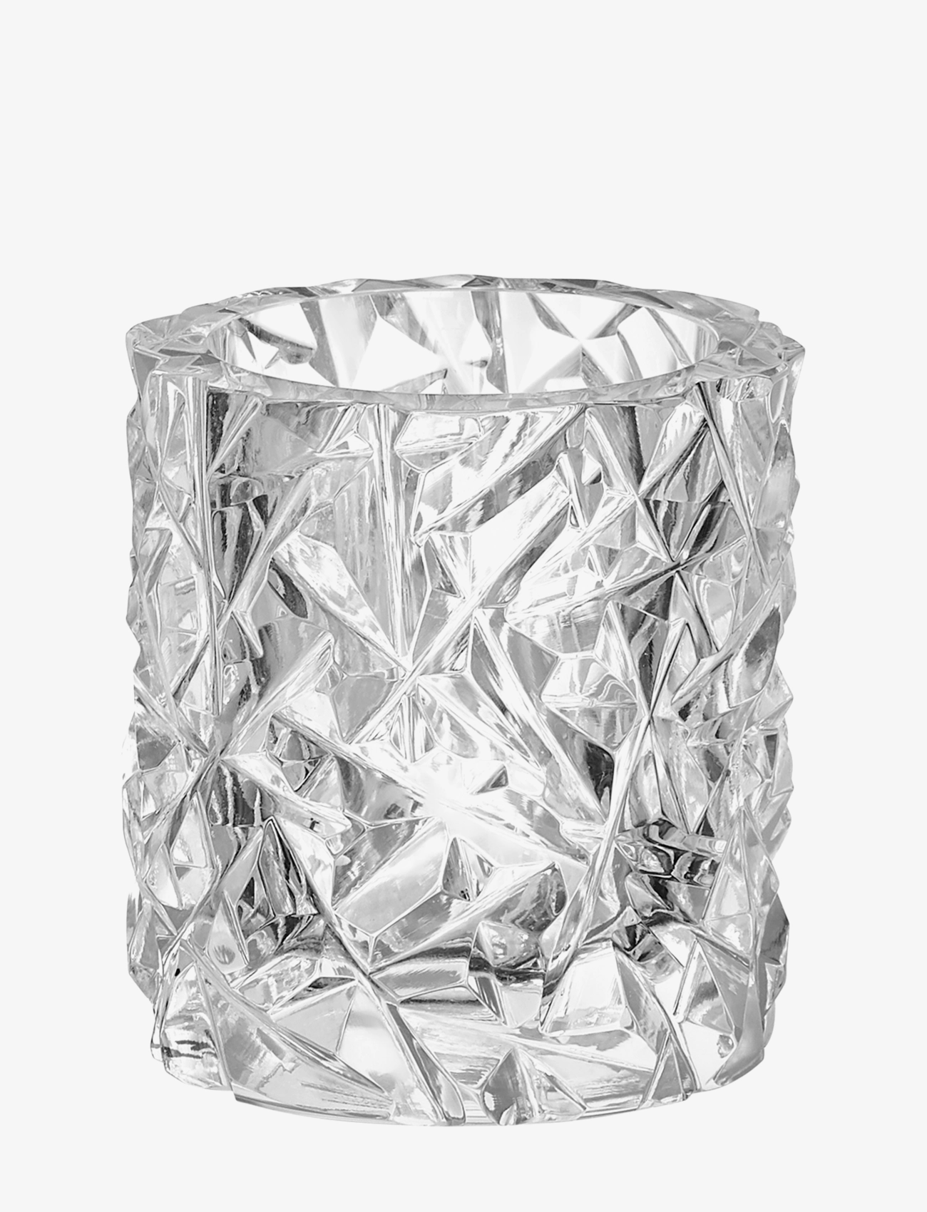 Orrefors Carat Lyslygte 80 Mm, Lysestage, Nude, Str: H8CM