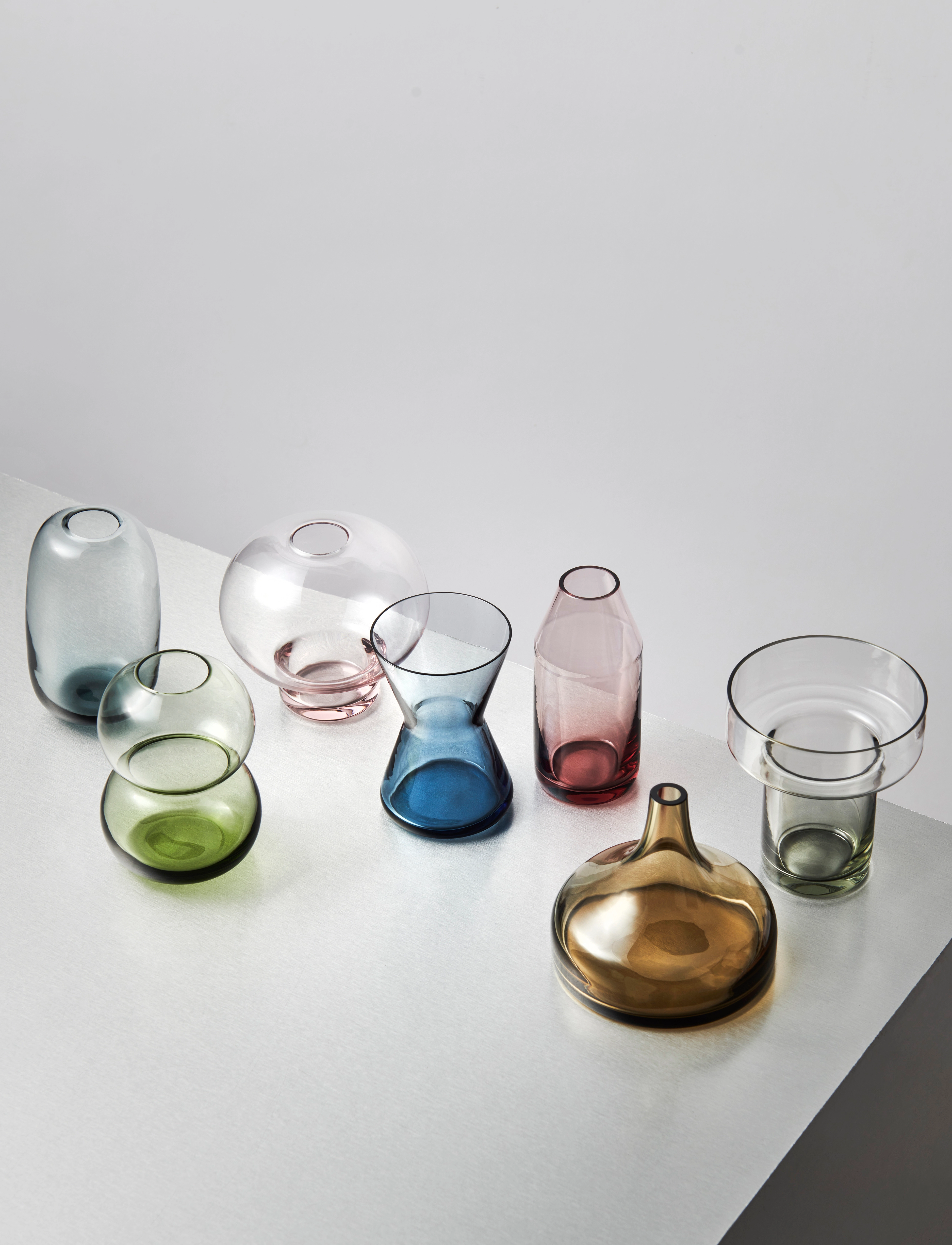 Orrefors Midsummer Cow Vetch Minivas 90 Mm, 9, Vases, Grün - Small Homeware