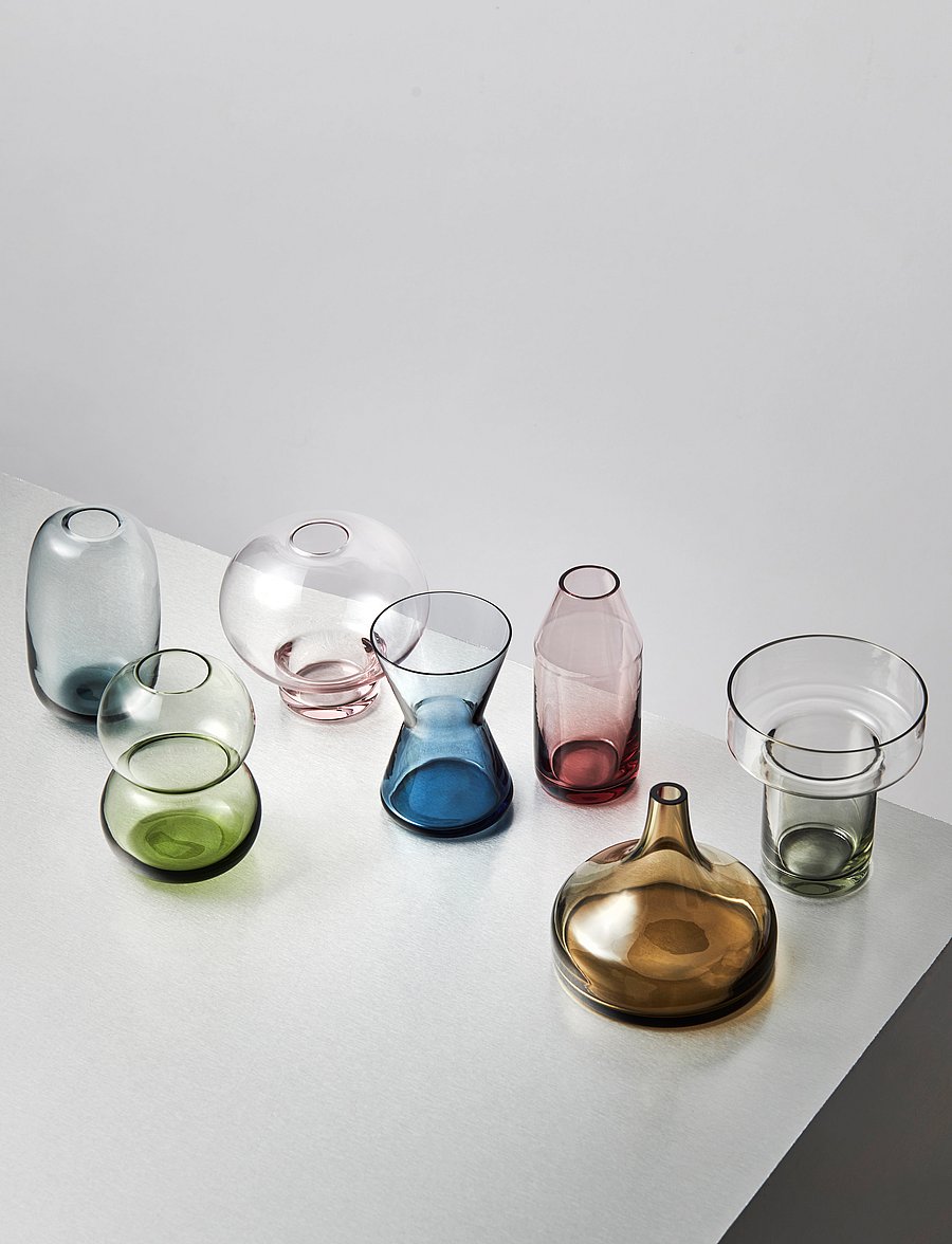 Orrefors - Midsummer Cow Vetch Mini vase 90mm - vaasid - green - 0