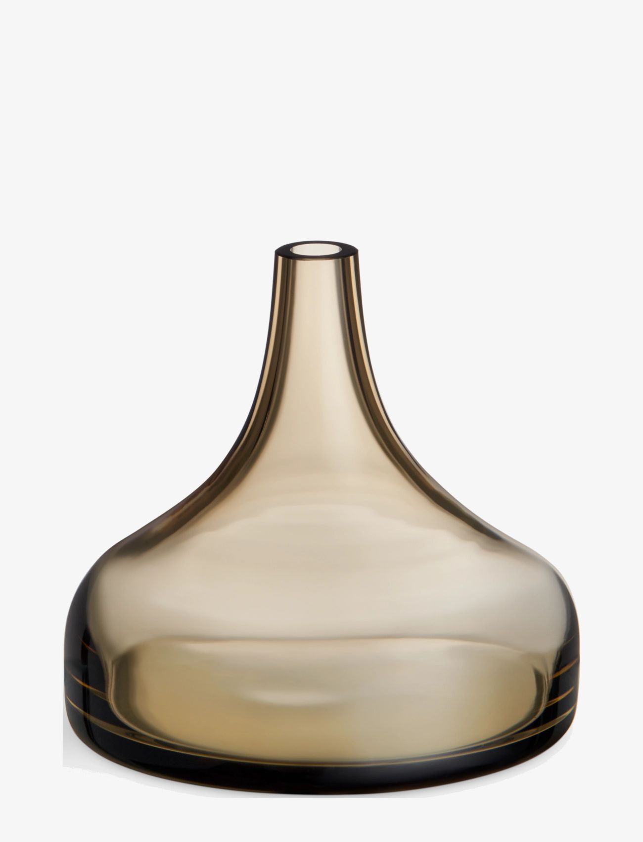 Orrefors Midsummer Water Avens minivas 82mm - Vaser - BROWN / brown