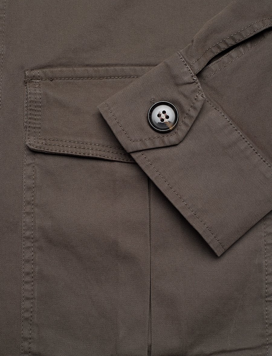 Oscar Jacobson - Safari Shirt Jacket - plonos striukės - army green - 3