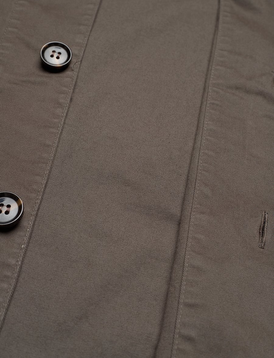 Oscar Jacobson - Safari Shirt Jacket - plonos striukės - army green - 4