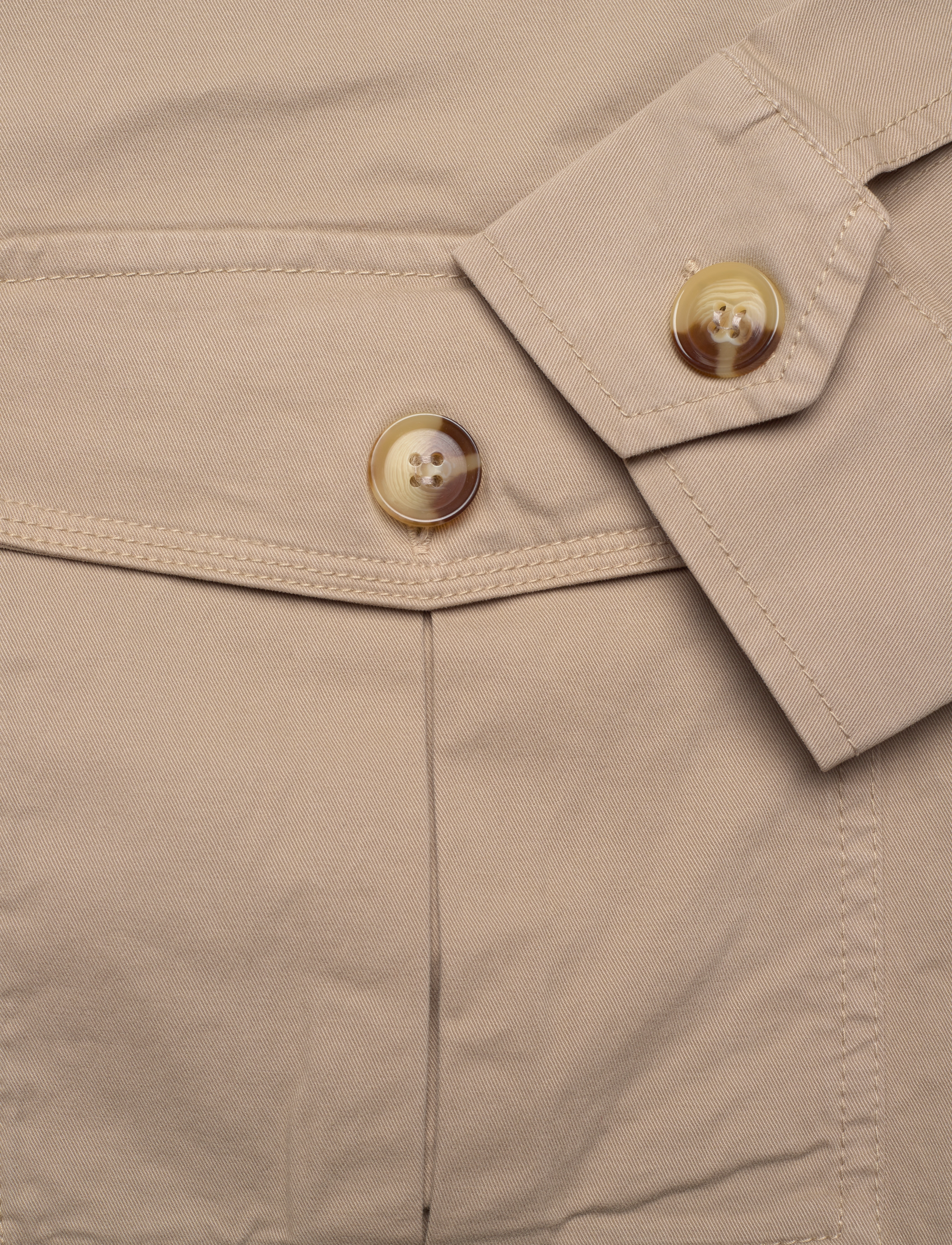 Oscar Jacobson - Safari Shirt Jacket - vindjakker - dusty beige - 3